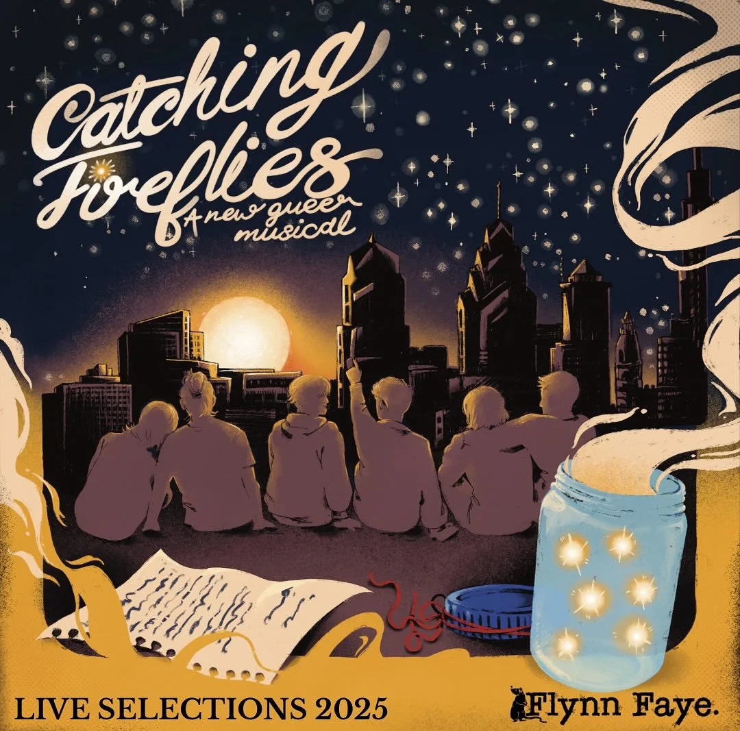 excited to announce our @catchingfirefliesmusical LIVE album 2025 will be officially available September 17th on all streaming ♡ 6 tracks recorded live during the @theplayerstheatrenyc run featuring the talented cast, and 3 tracks from our &ldquo;Liv