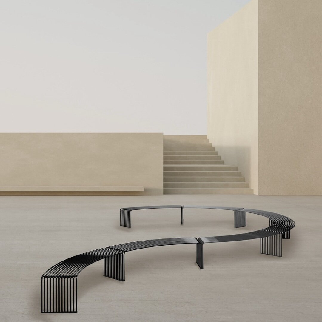 The Sierra.015 Series from @viaseating and @urbantimeofficial adapts to any environment like no other. Create limitless shape configurations with a combination of straight and curved benches. Also available in a backrest option.

#outdoorseating
#off