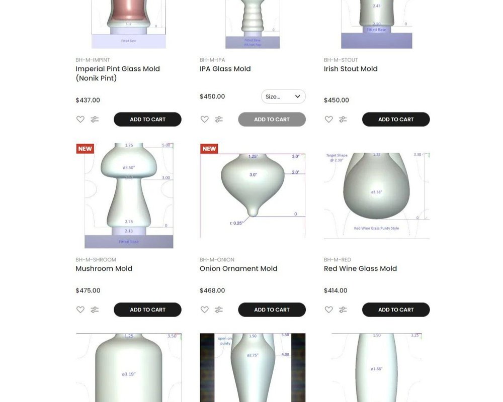 Archetype Molds — Blockhead Tools