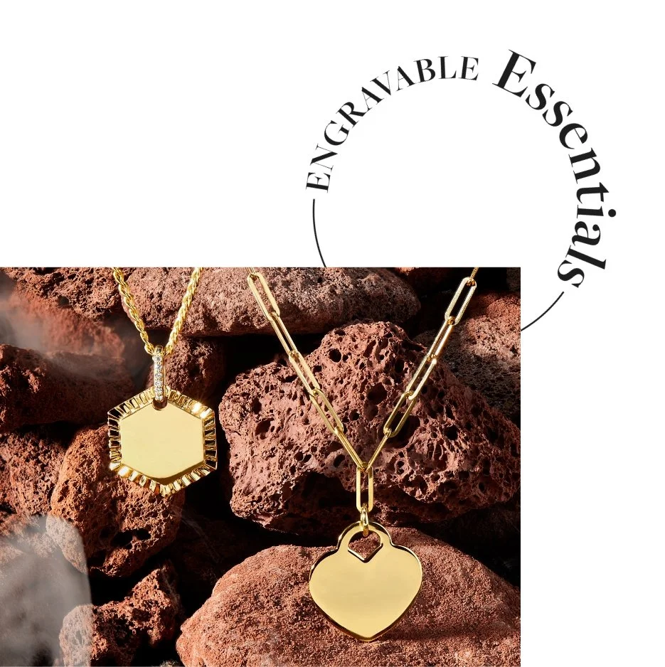 Engravable jewelry