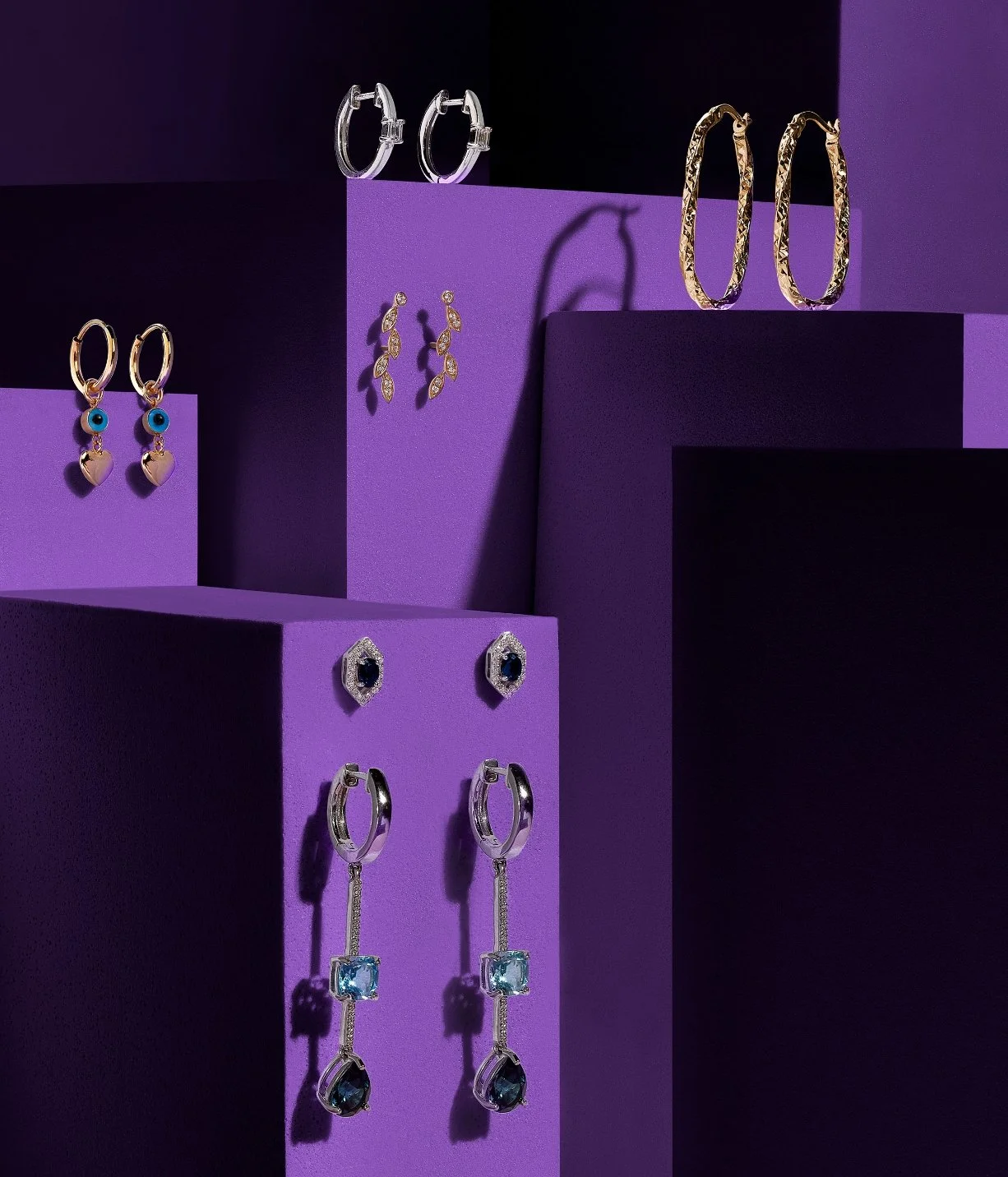 Mix and match jewelry, easy layering
