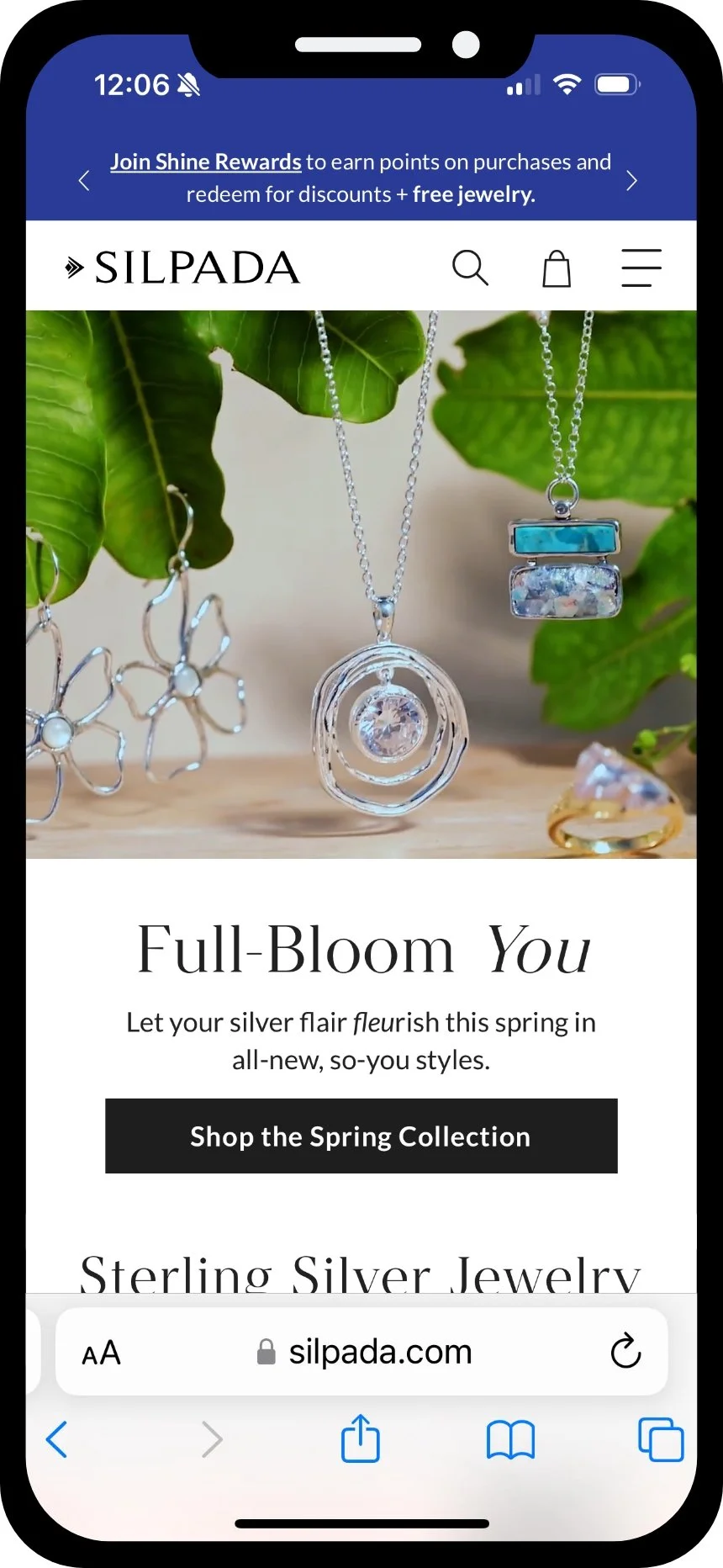 Silpada Launches E-Commerce Site