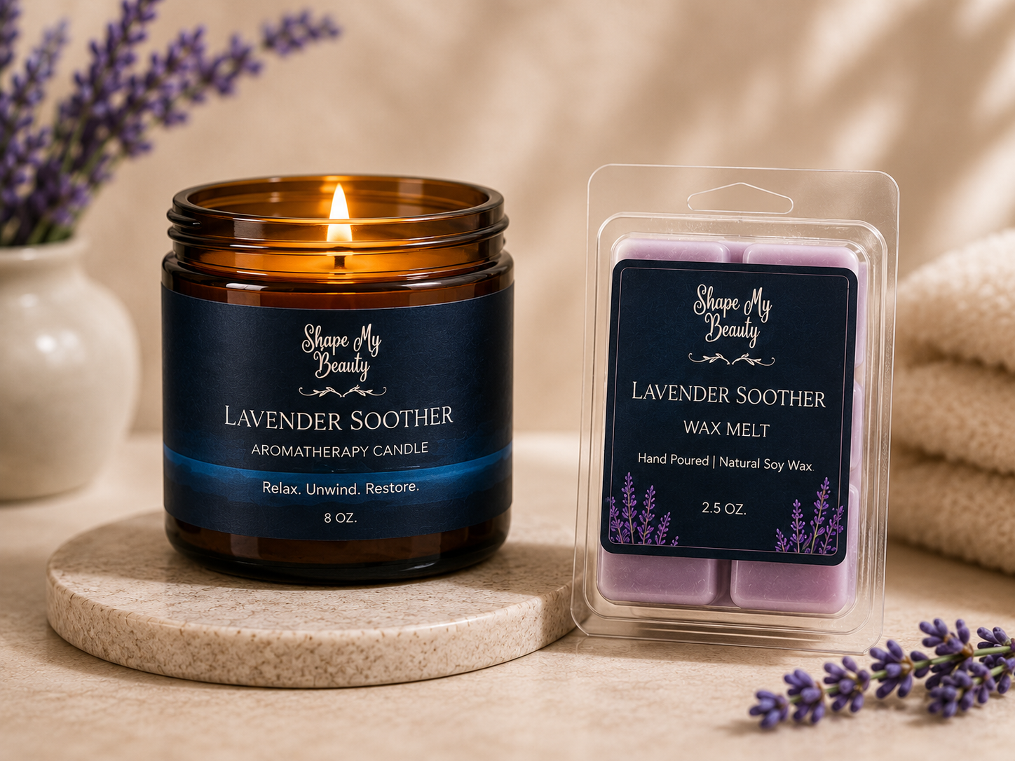 Lavender Soother Aromatherapy Set