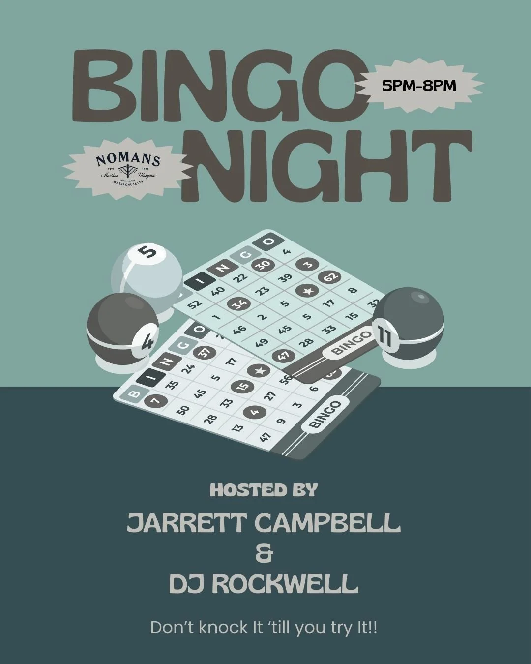 BINGO w. Jarrett Campbell + DJ Rockwell