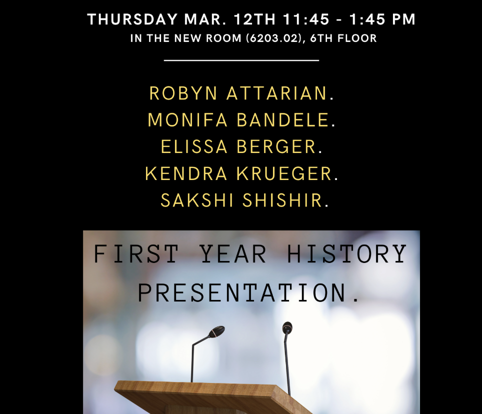 History Log Presentations 2026