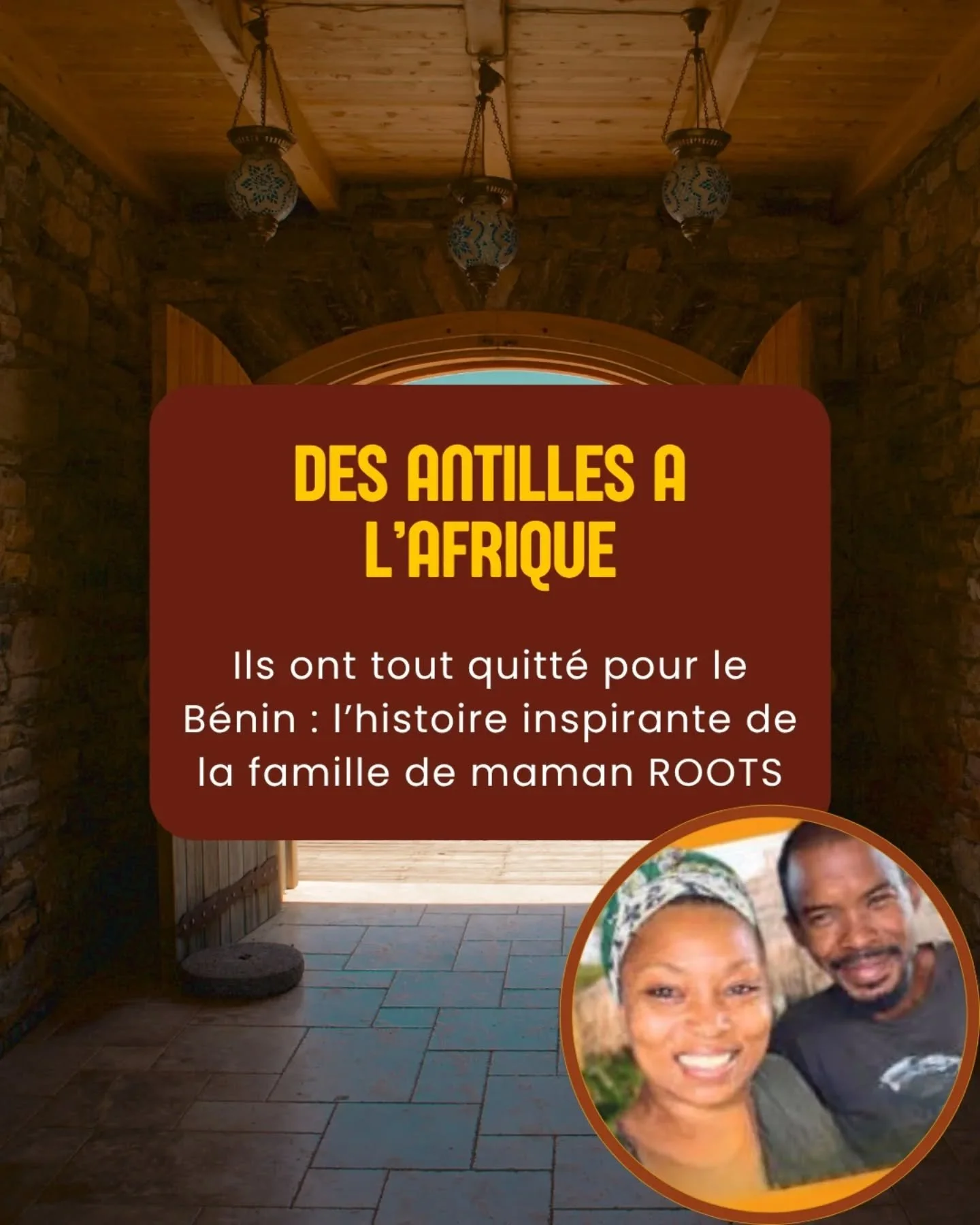 Vivre selon ses propres r&egrave;gles, c&rsquo;est un choix courageux🌱

Les ROOTS ont quitt&eacute; la Guadeloupe pour construire au B&eacute;nin une vie plus align&eacute;e avec leurs valeurs : simplicit&eacute;, libert&eacute;, connexion &agrave; 
