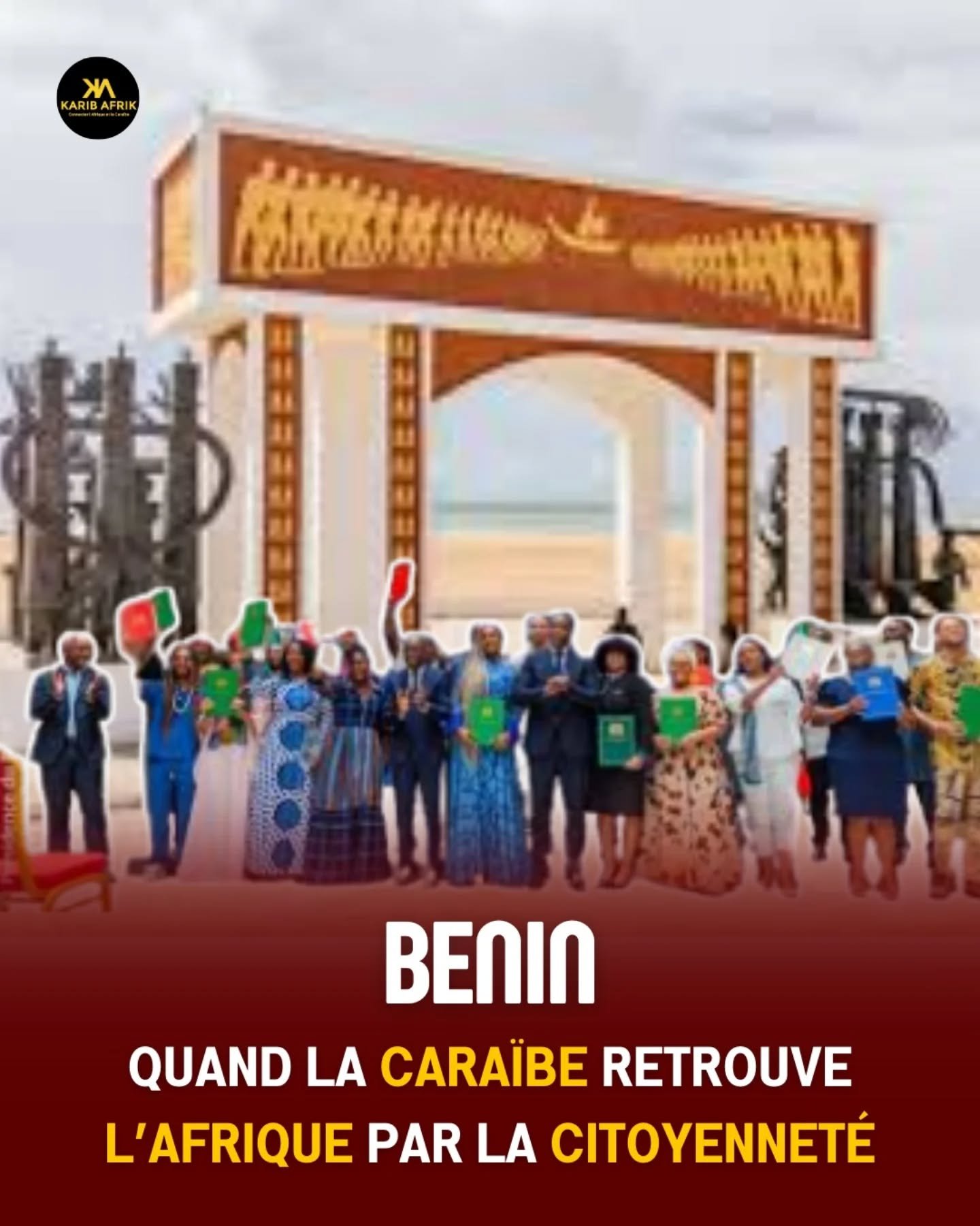 En ce d&eacute;but d&rsquo;ann&eacute;e 2026, le B&eacute;nin r&eacute;affirme son lien avec la diaspora afro-descendante &agrave; travers le programme "My Afro Origins" qui permet aux descendants d&rsquo;Africains d&eacute;port&eacute;s lo