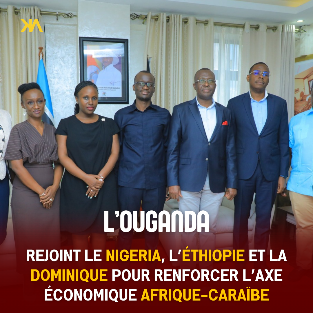 L’Ouganda rejoint le Nigeria, l’Éthiopie et la Dominique pour renforcer l’axe économique Afrique–Caraïbe