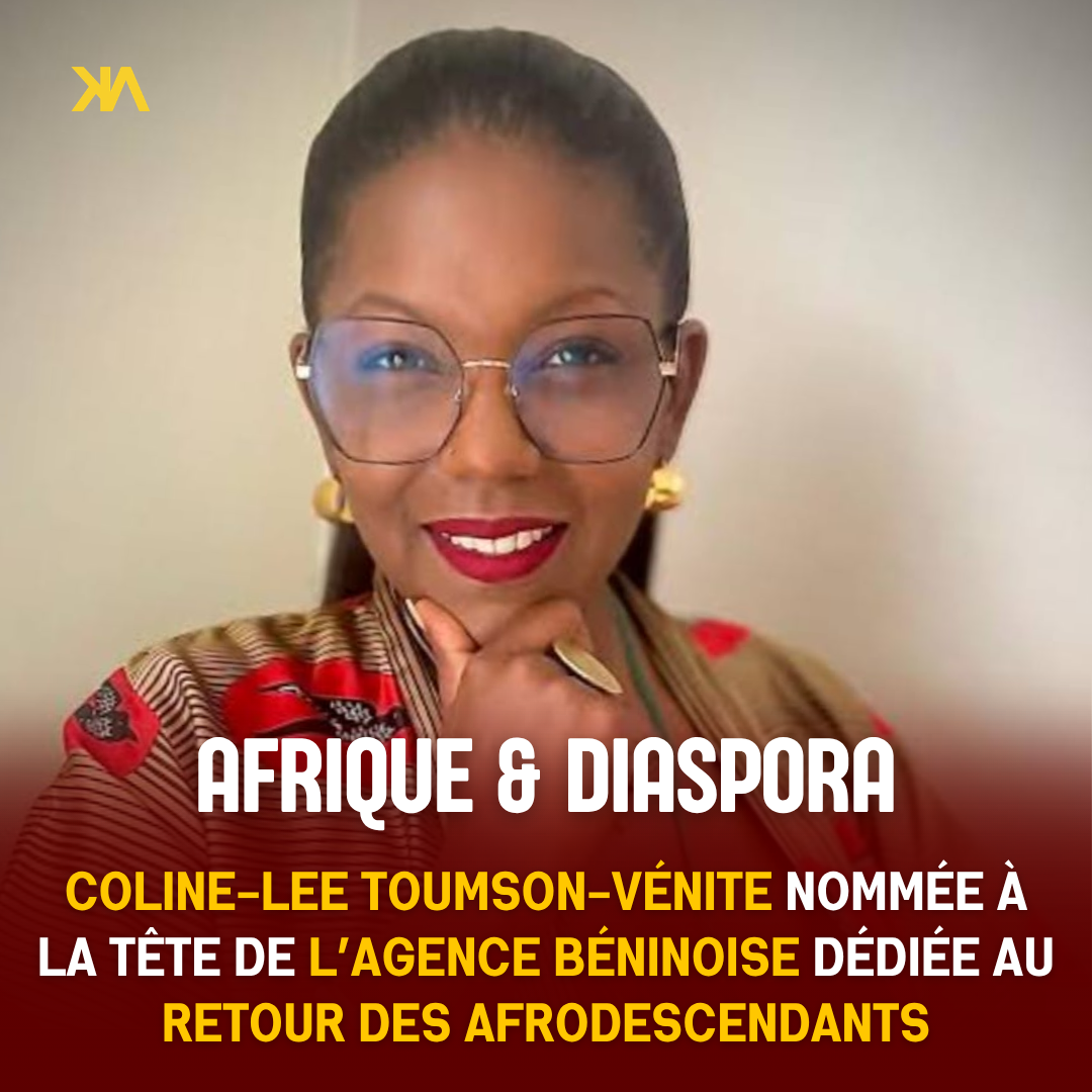 Coline-Lee Toumson-Vénite nommée à la tête de l’agence béninoise dédiée au retour des Afro- descendants