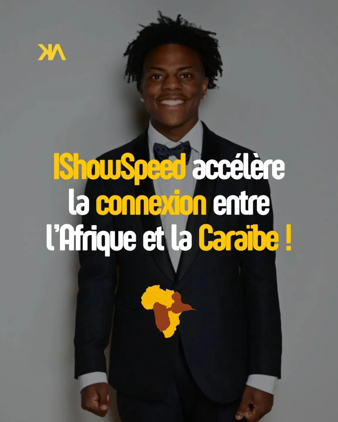 🌍 De l&rsquo;Afrique &agrave; la Cara&iuml;be&hellip; quelque chose d&rsquo;historique est en train de s&rsquo;&eacute;crire.

Apr&egrave;s un passage remarqu&eacute; sur le continent africain, IShowSpeed poursuit son tour ✈️&hellip; direction la Ca