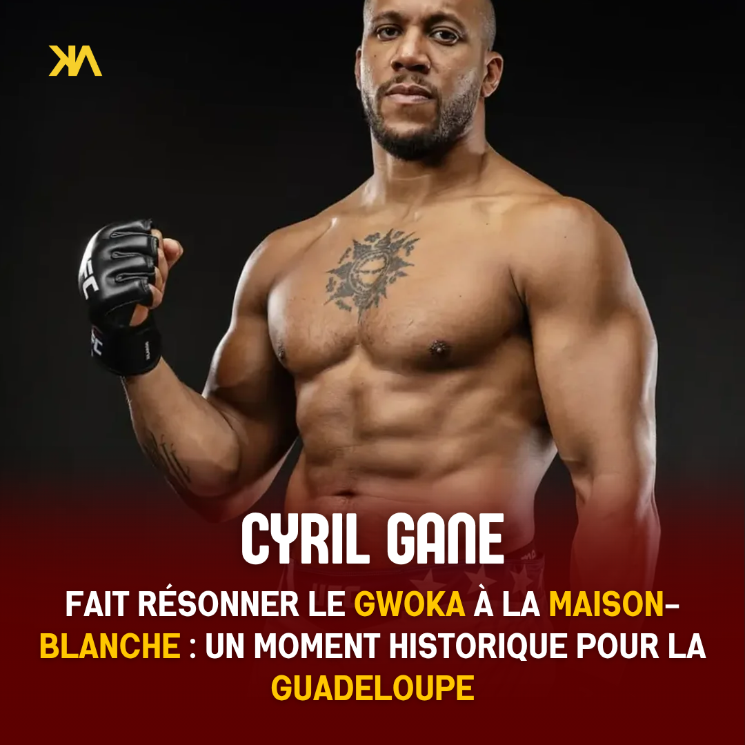 Quand le gwoka résonne à la Maison-Blanche :    Ciryl Gane offre une vitrine mondiale à la culture guadeloupéenne