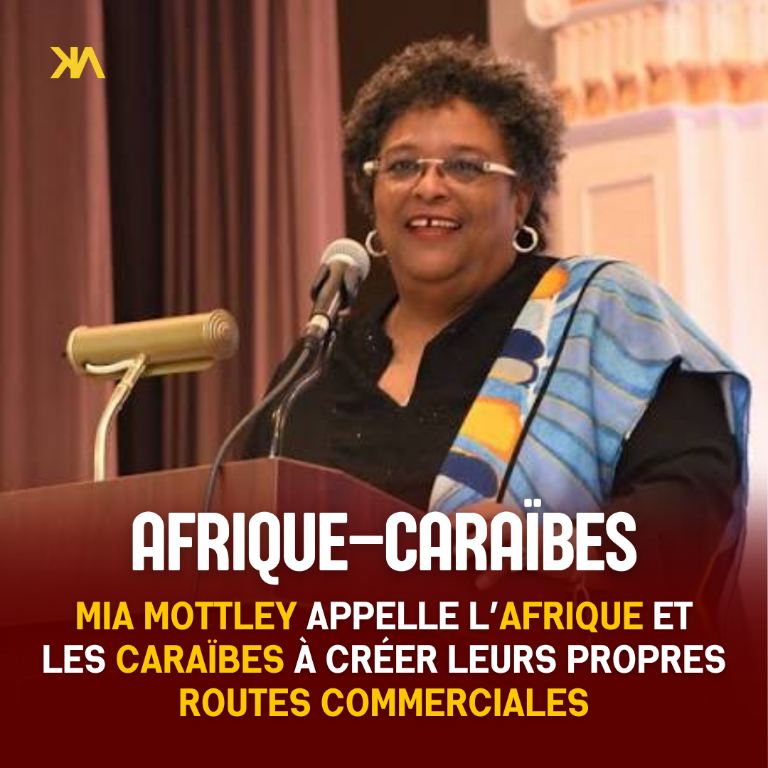 Afrique-Caraïbe : Mia Mottley appelle à tracer de nouvelles routes commerciales
