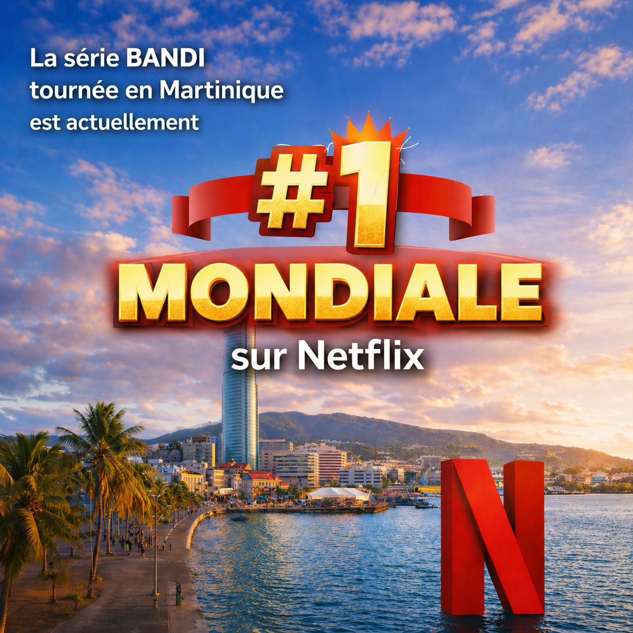 Bandi sur Netflix : quand une série devient levier économique et vitrine internationale pour la Martinique