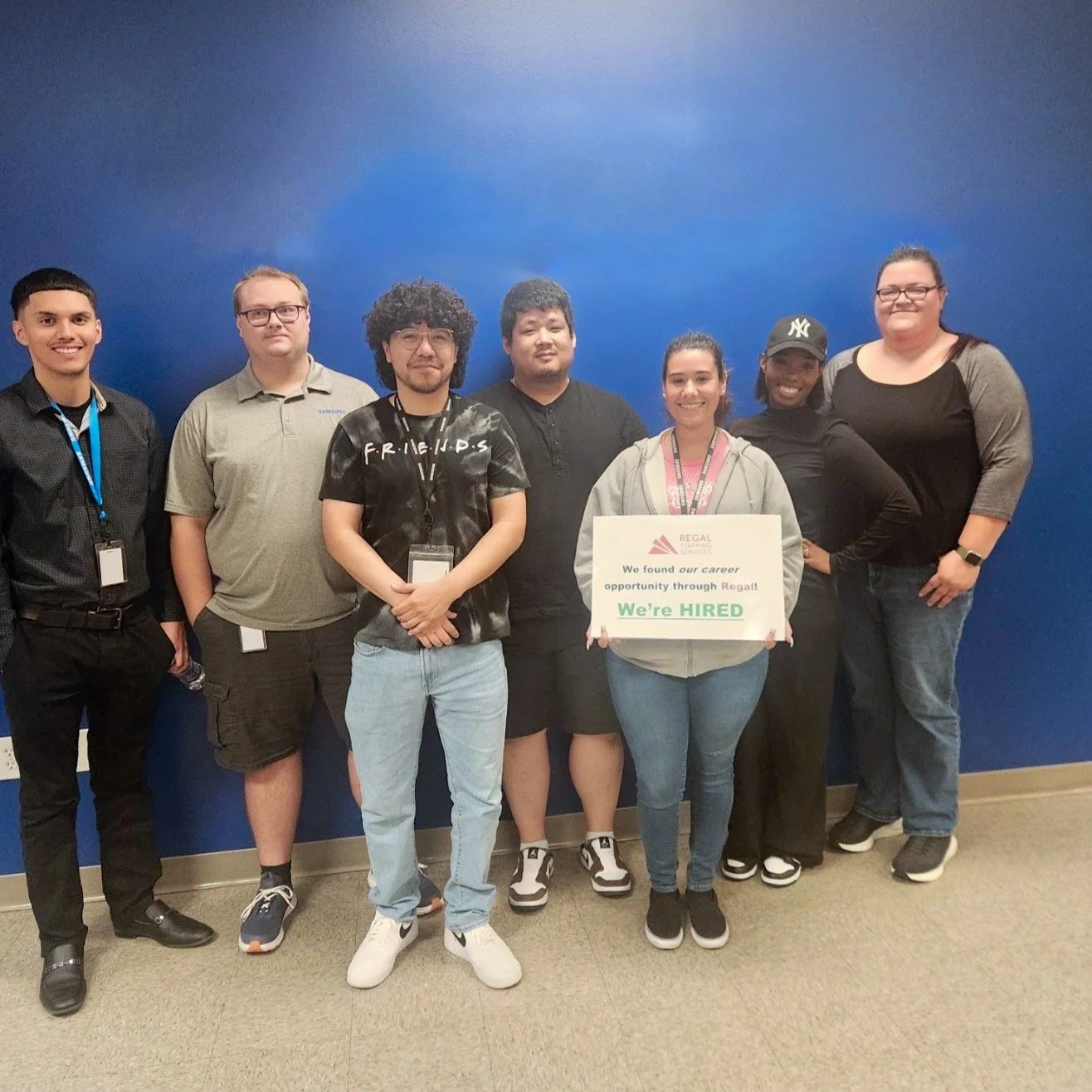 Congratulations to our temps who went full time with one of our amazing clients! Your hard work and perseverance paid off, and we couldn&rsquo;t be more proud that you started here at Regal!