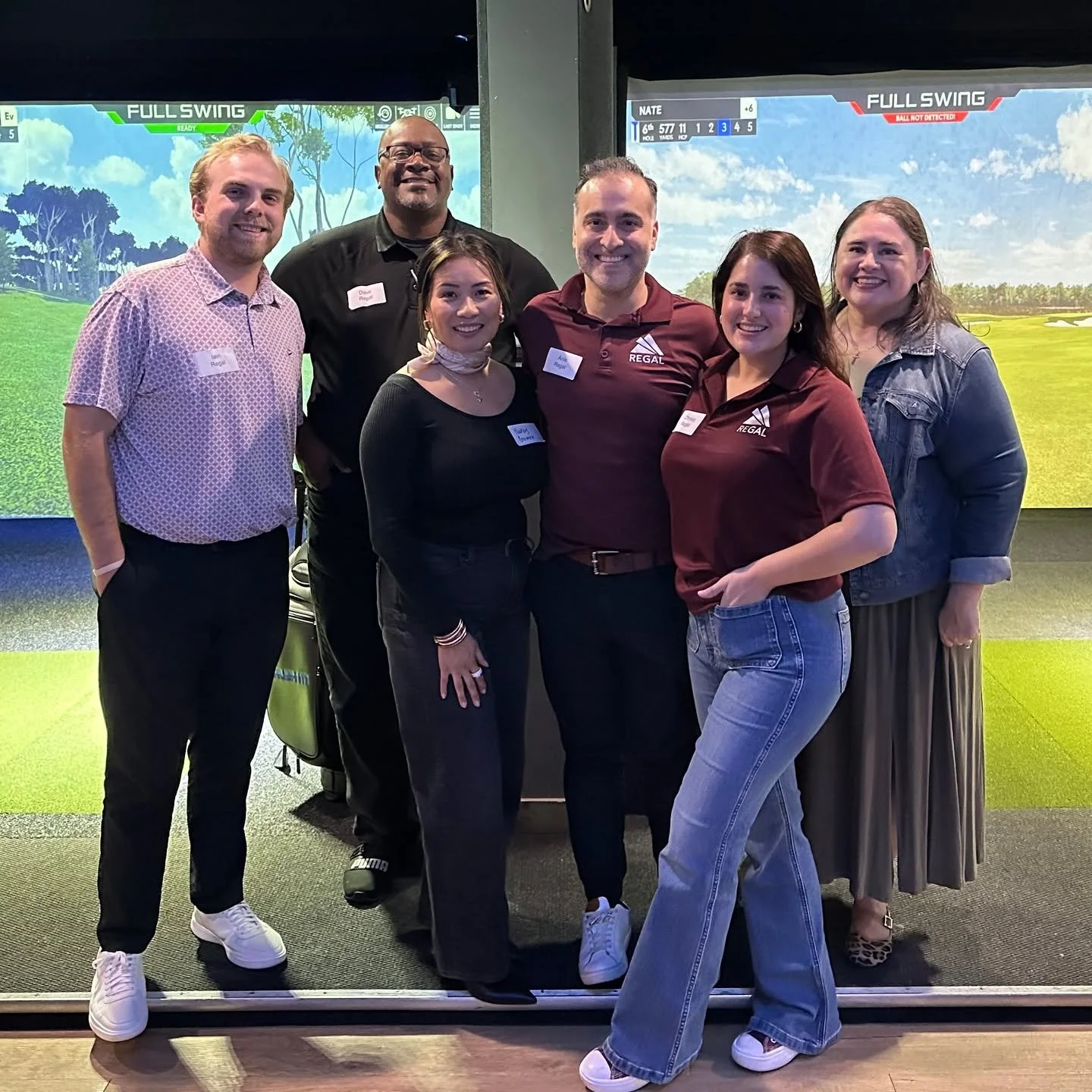What a great night at Regal&rsquo;s Tee Off &amp; Cheers Happy Hour and virtual golf event at Crush It! It was a blast spending time together, enjoying some friendly competition, and making great memories with our customers and teams. Thanks to every