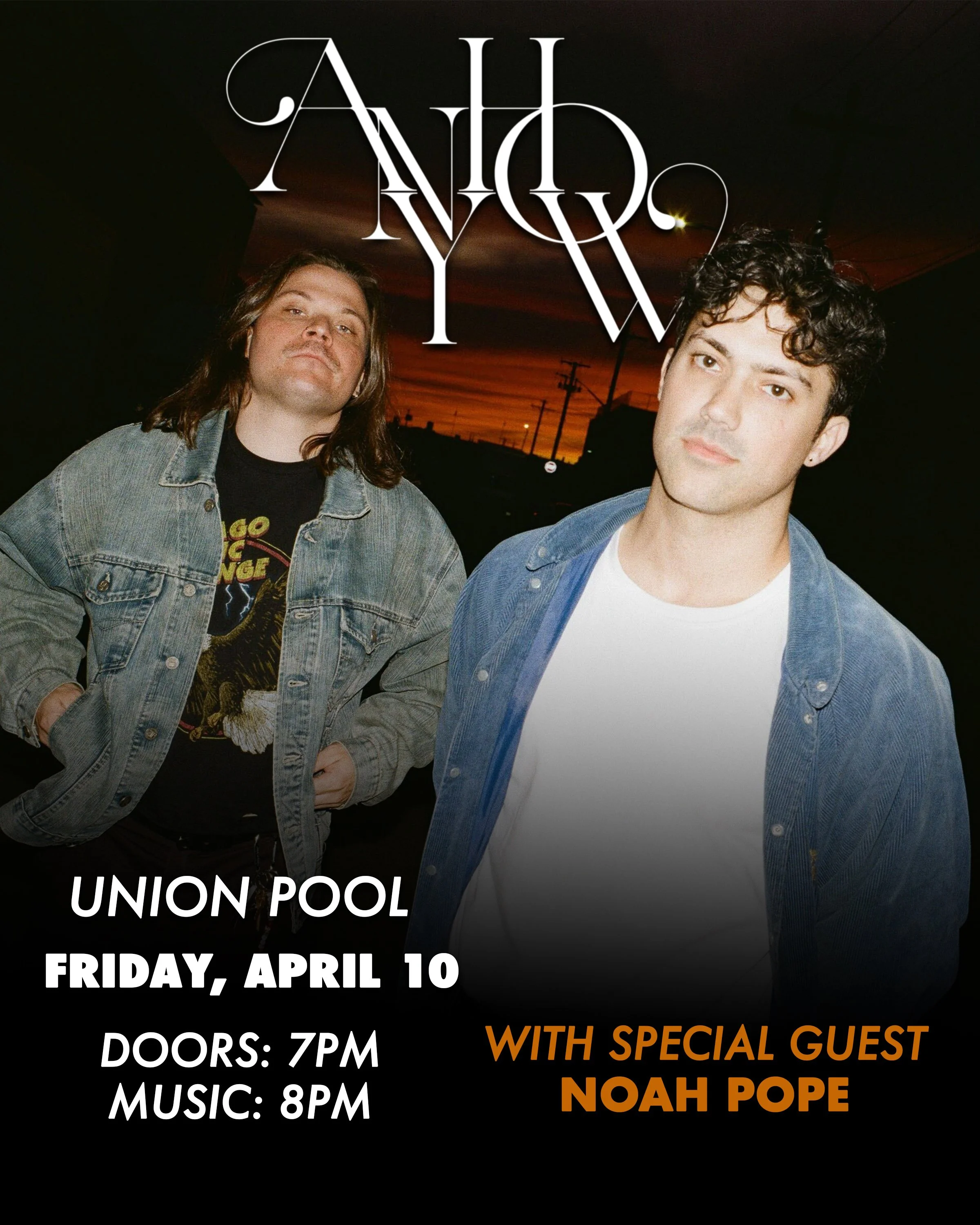 Show Poster - Anyhow