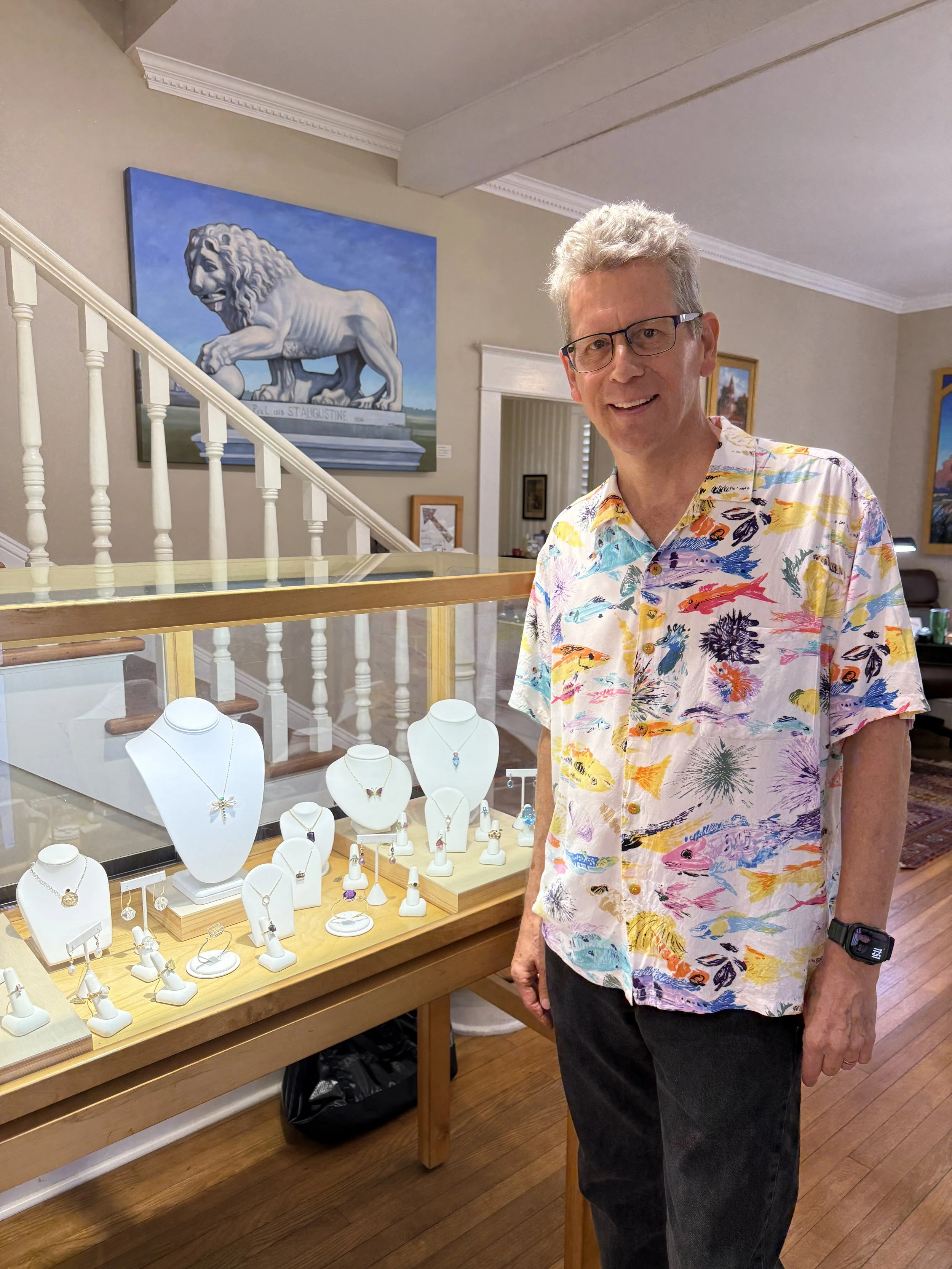 Dan Neff, owner of Neff Jewelers, will retire this year.JPG