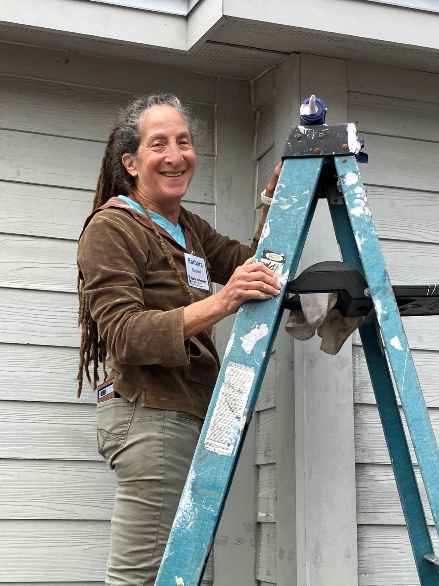 City of St. Augustine Vice Mayor Barbara Blonder volunteering photo credit Habitat St. Johns.jpg