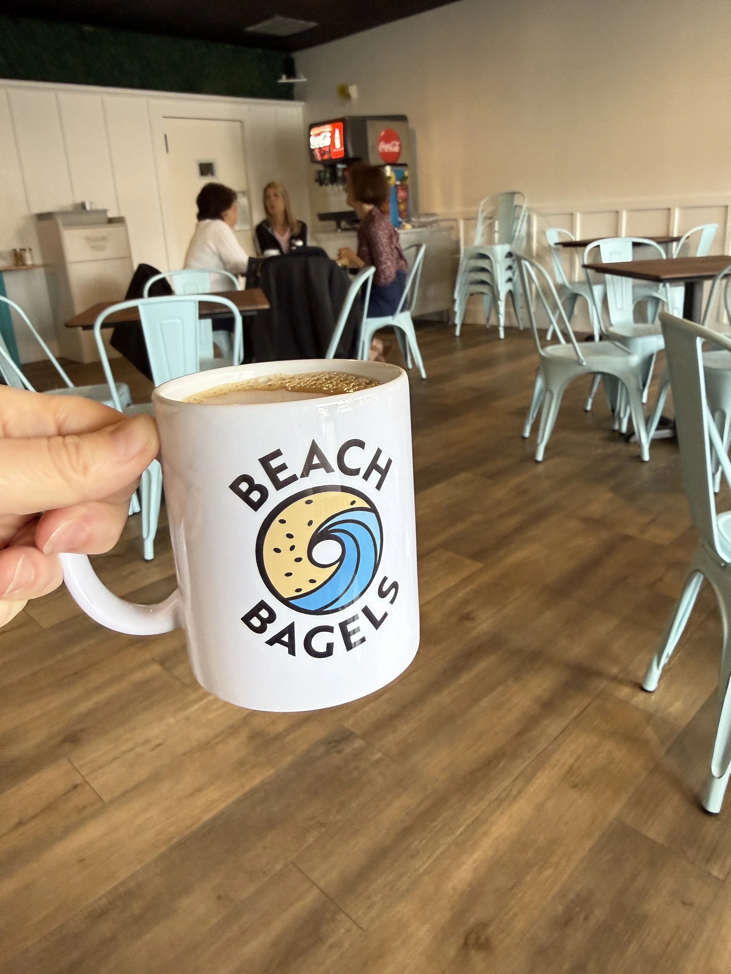 Beach Bagels is partnering with Screaming Peacock Coffee for their coffee and teas photo credit Old City Public Relations.JPG