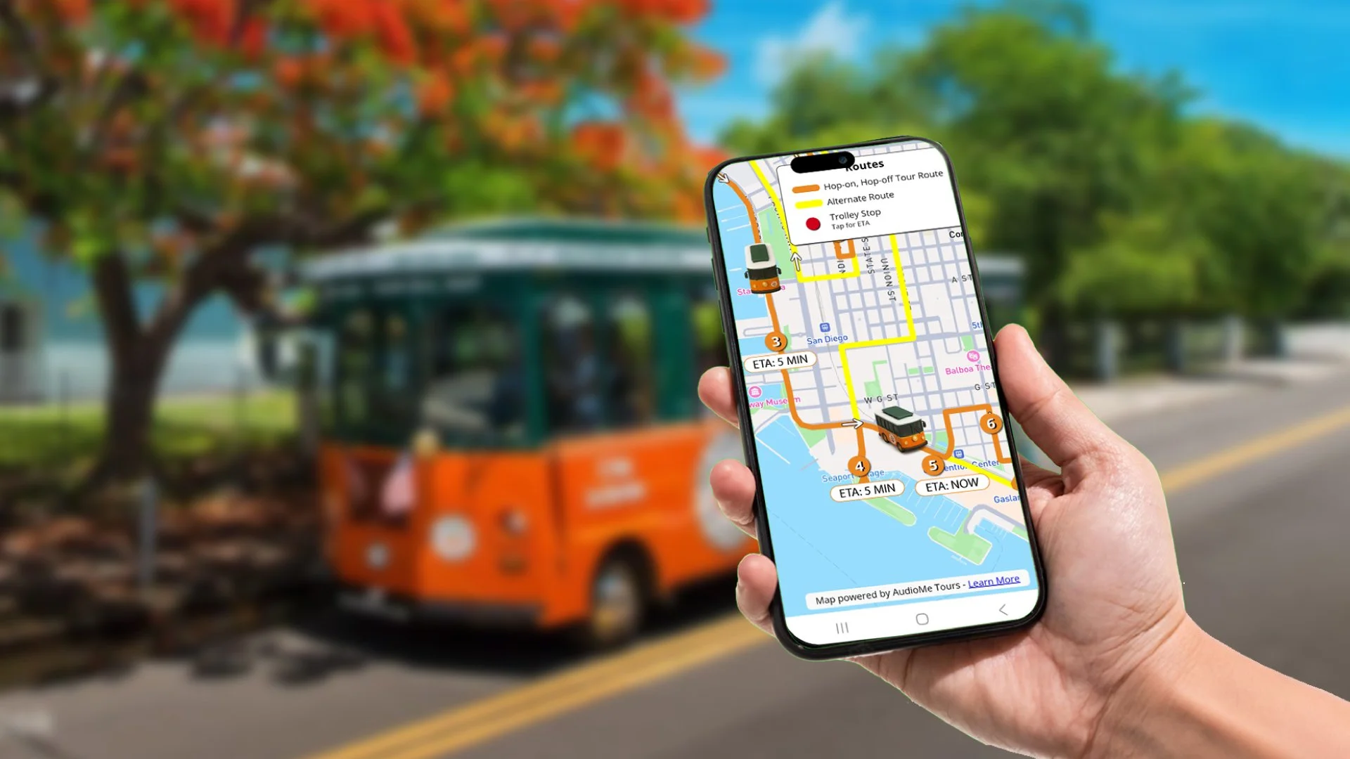 Old Town Trolley Tours Introduces New Interactive Trolley Tracker Map
