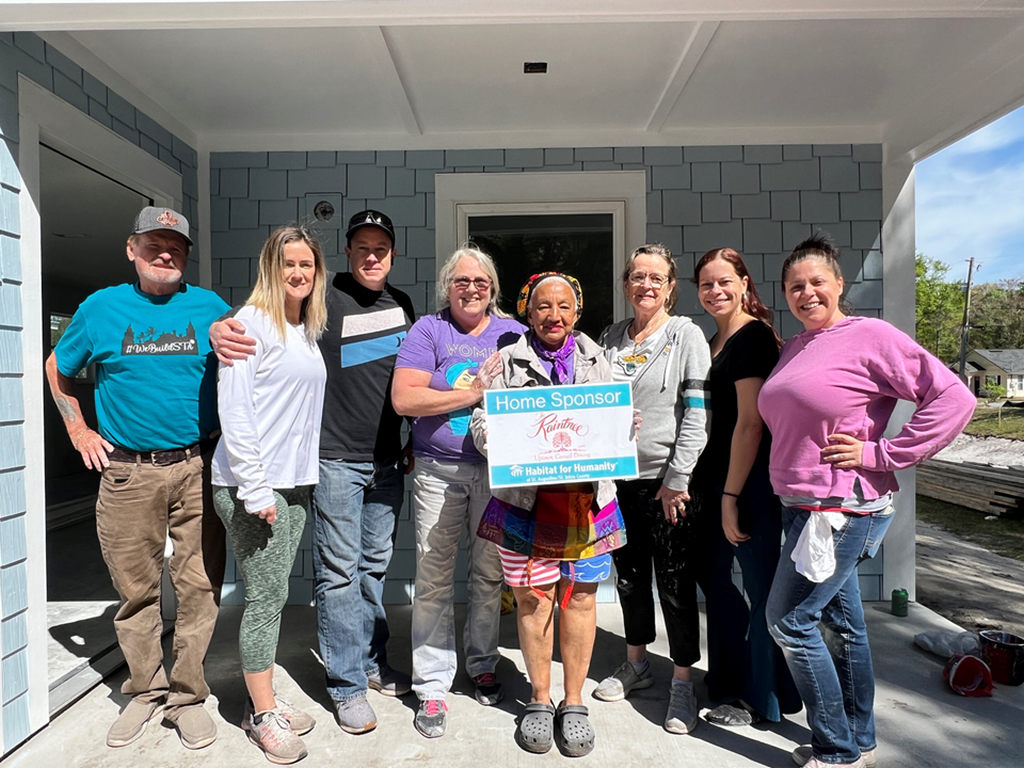 Habitat For Humanity St. Johns County Partners with Raintree Restaurant to Build Homes