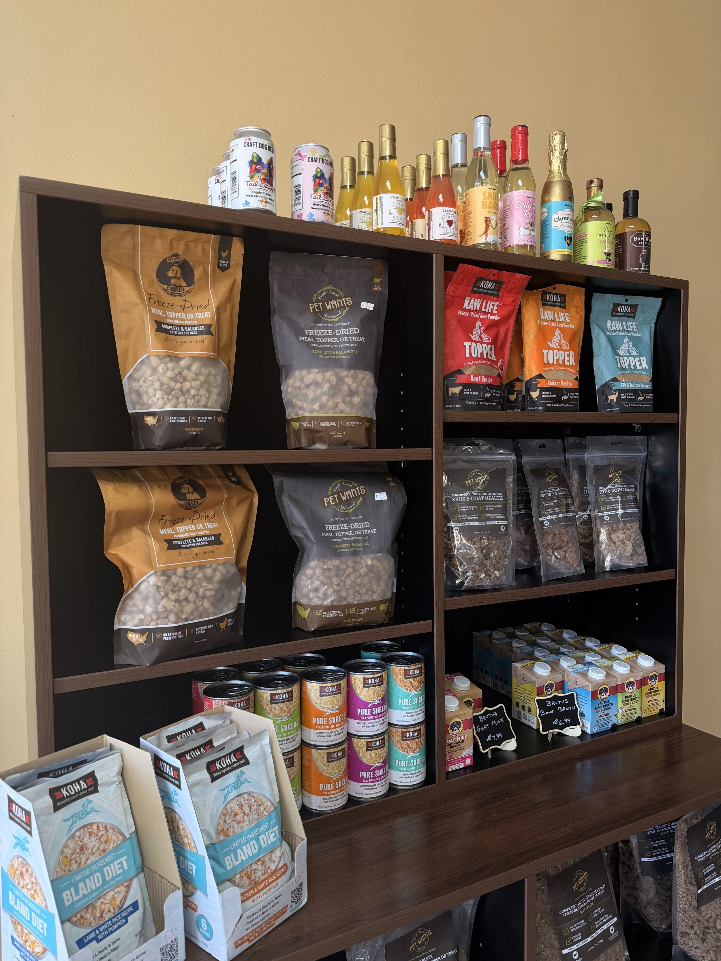 Additional pet food offerings photo by Old CIty Public Relations.JPG