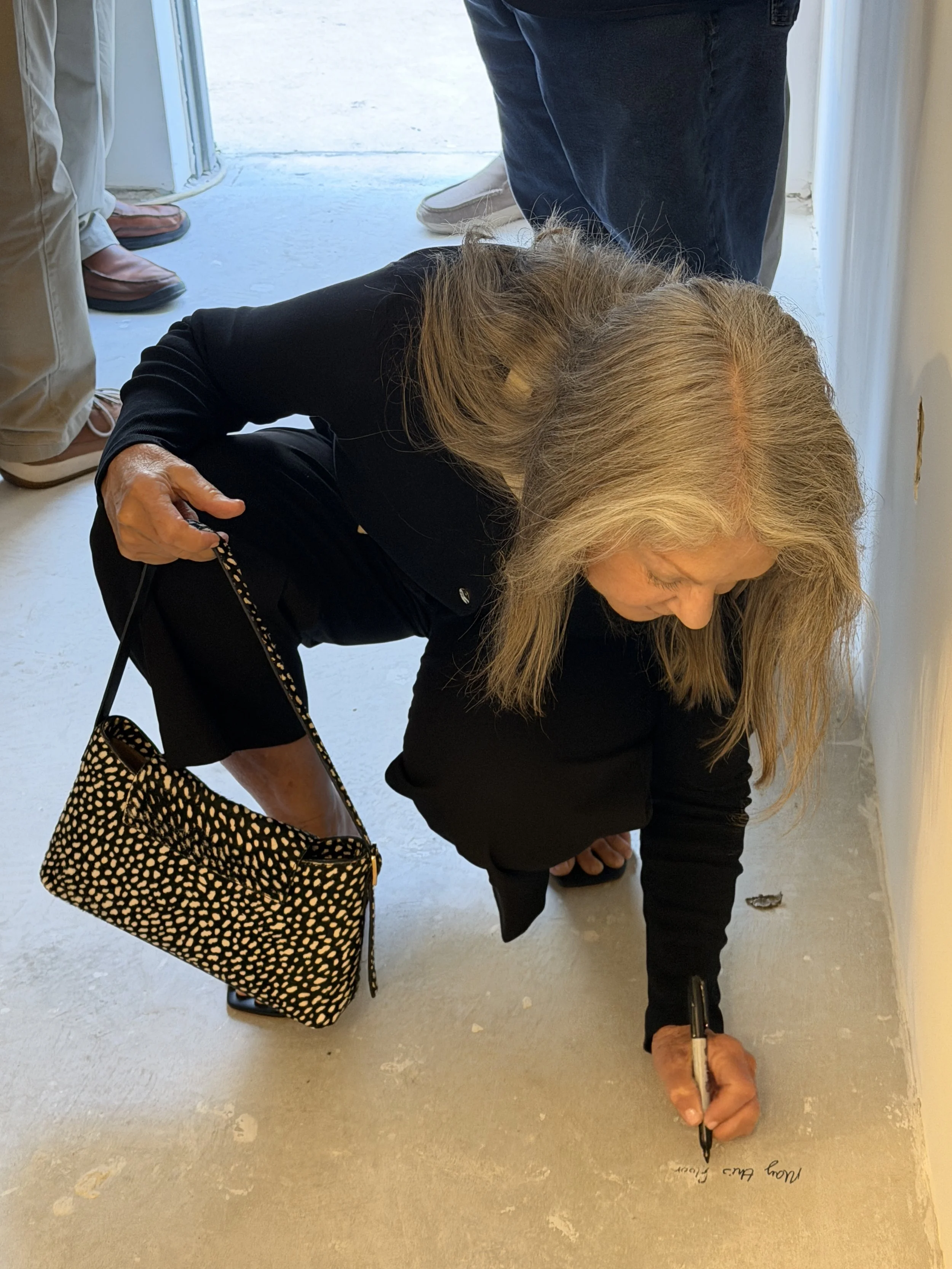 Mayor Nancy Sikes-Kline signing floor photo by St. Augustine Society.jpg