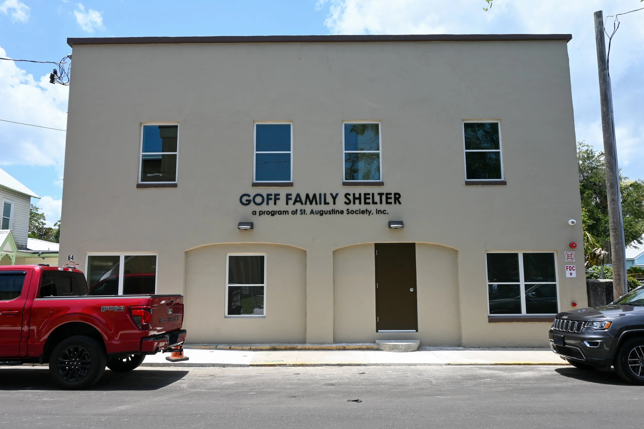 St. Augustine Community Comes Together To Celebrate Goff Family Shelter