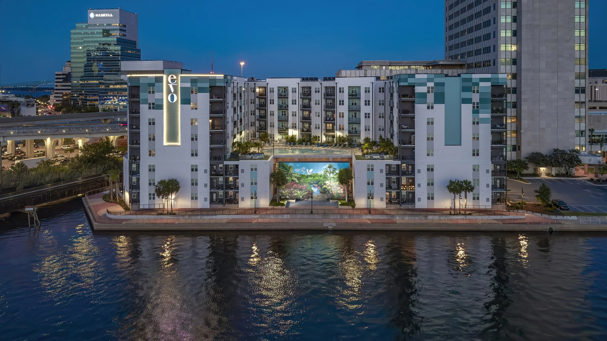 New Public Art Mural EVO Garden Debuts on Southbank Riverwalk