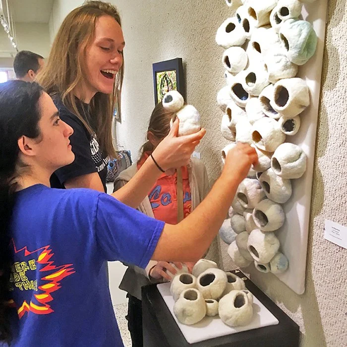 Students Experience Tactile Art Piece.jpeg