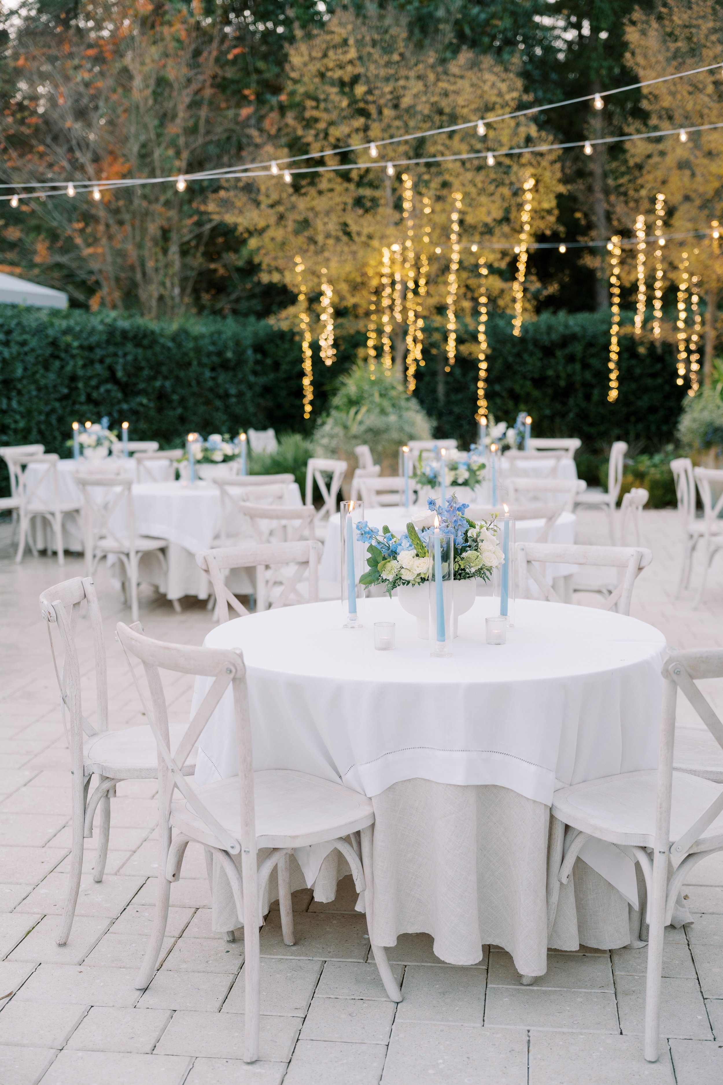 Lighting made all the difference for this winter celebration