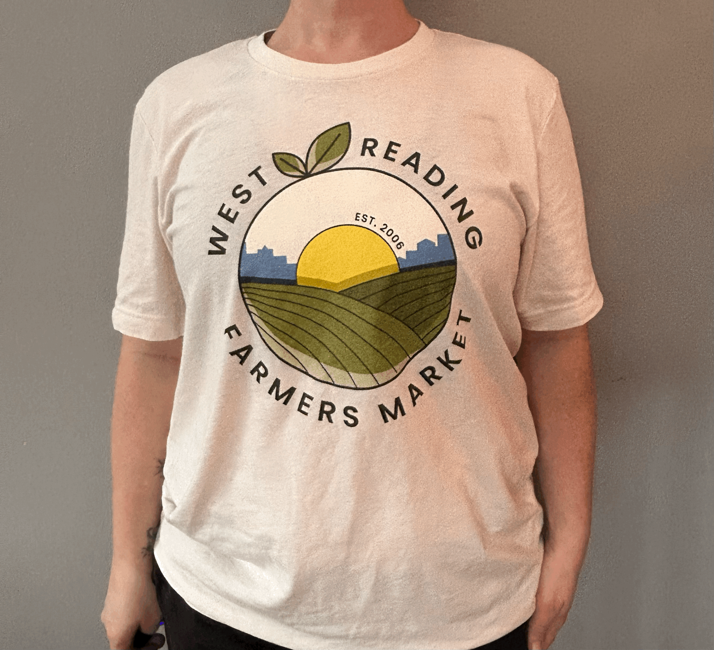 WRFM Natural T-shirt