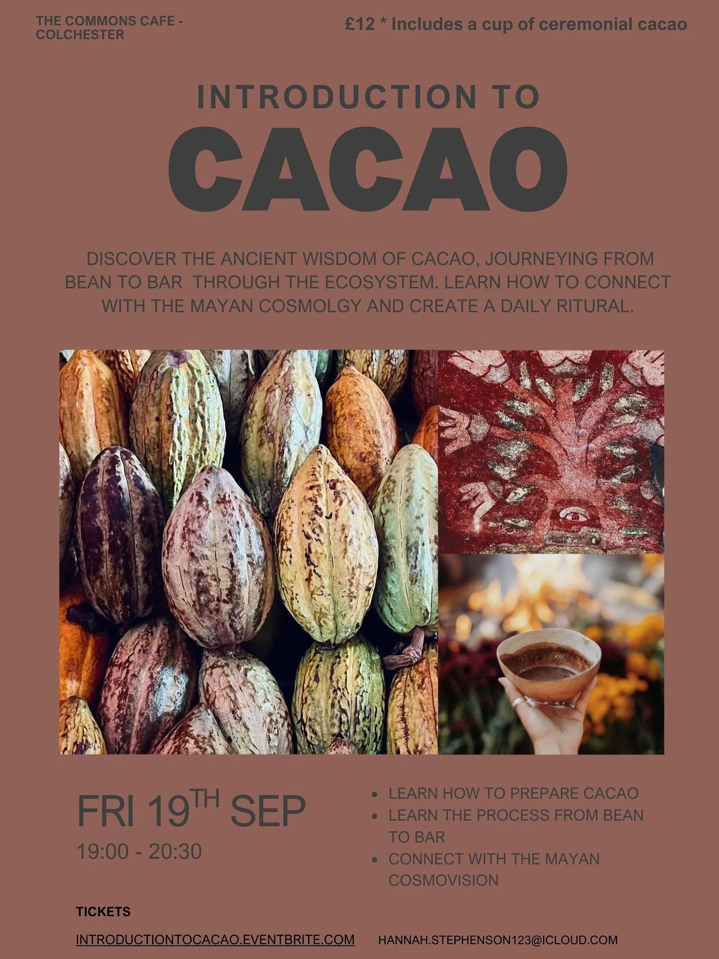 Introduction to Cacao and Mayan Cosmologies with Hannah Stephenson