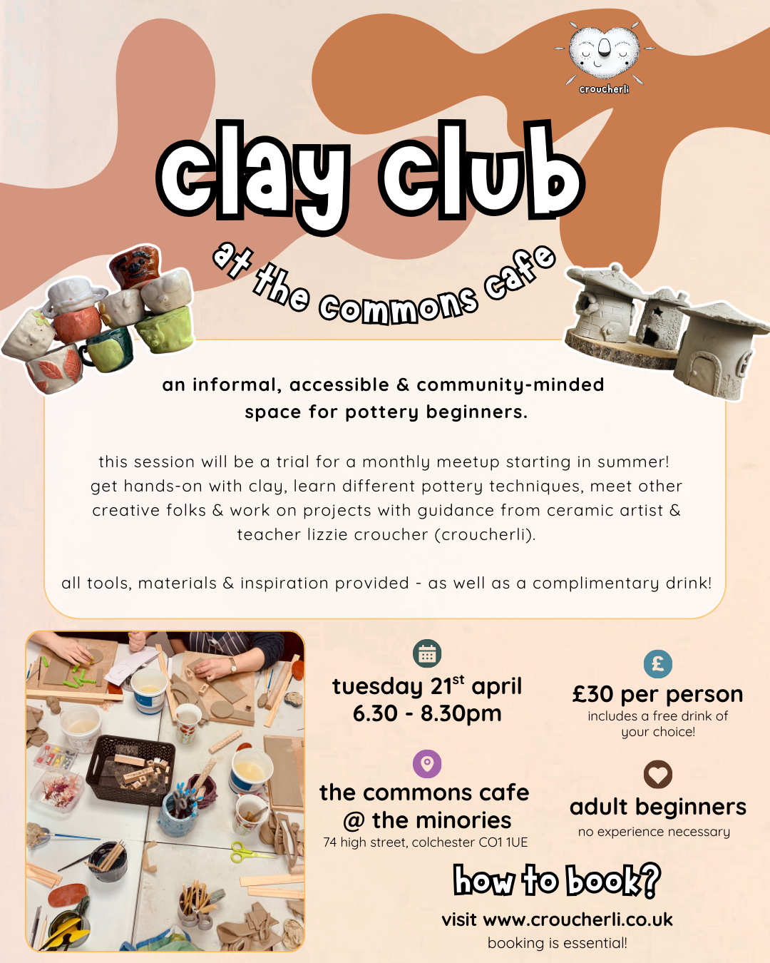 Clay Club with Liz Croucher 