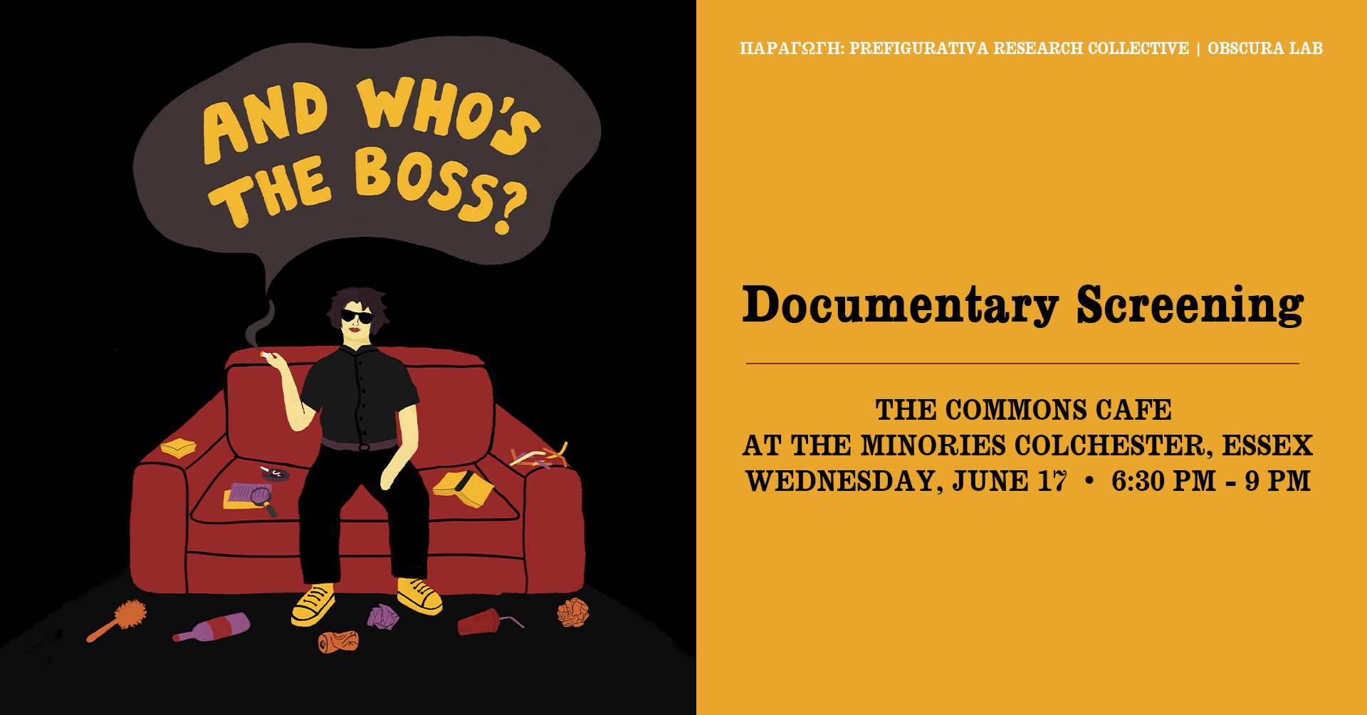 "And Who's the Boss" - Screening &amp; Q+A exploring Radical Cooperativism