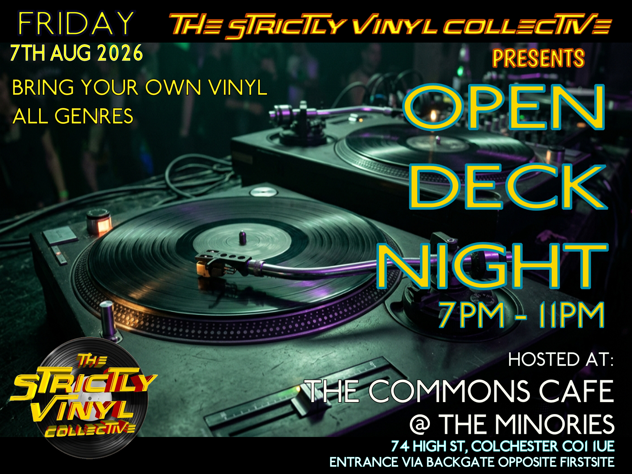 Open Deck Vinyl Night 