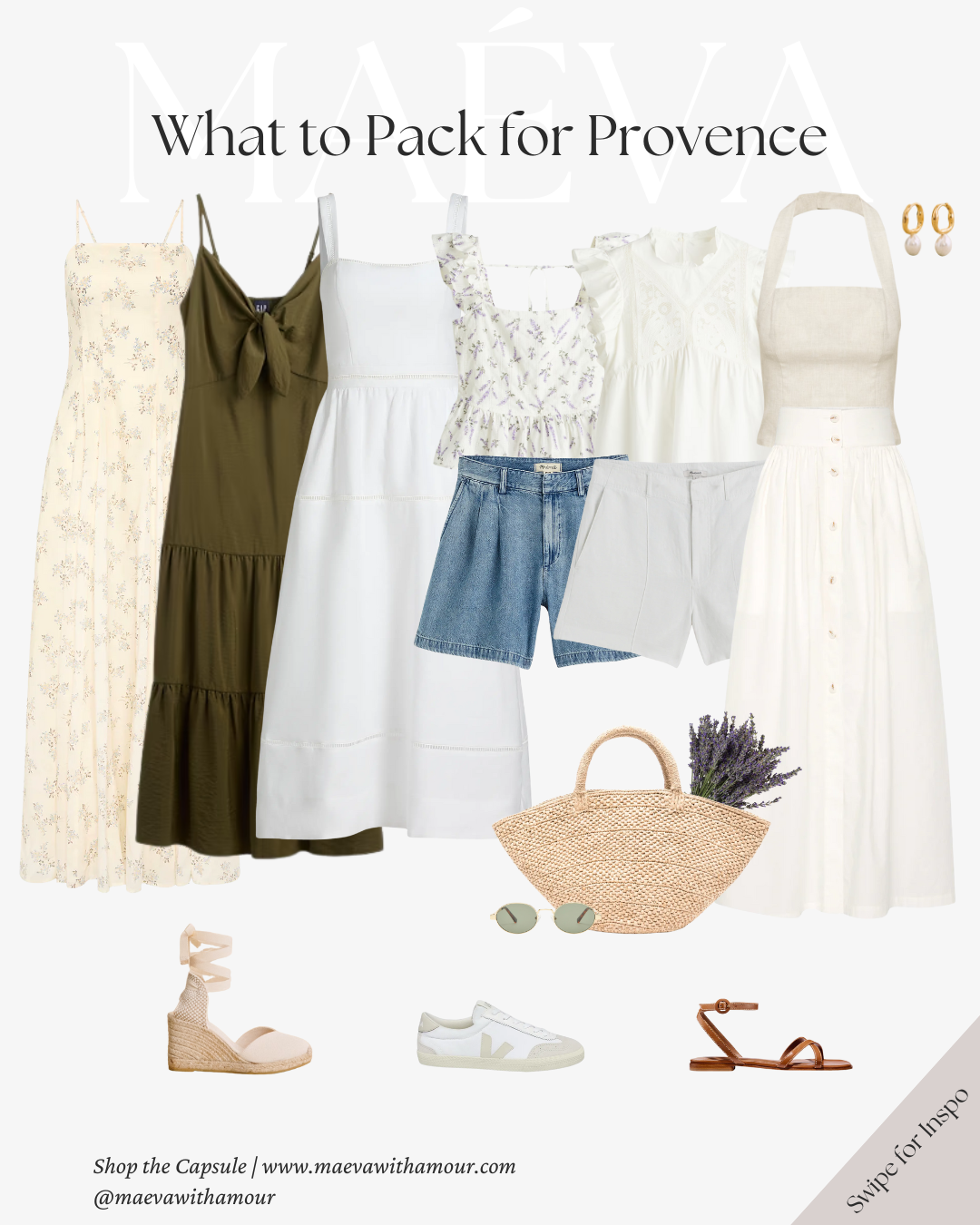 What to Pack for Provence: 7 Romantic Looks from a Curated Capsule