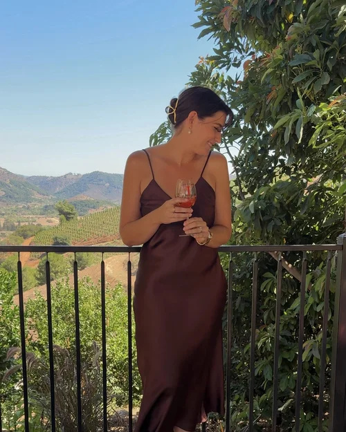 long maxi dresses fall Flowy Black Maxi Dress - Casual Dresses main image 0