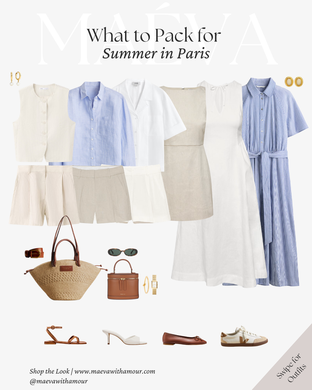 What to Pack for Summer in Paris: A Travel Capsule Wardrobe with 15 Outfit Ideas