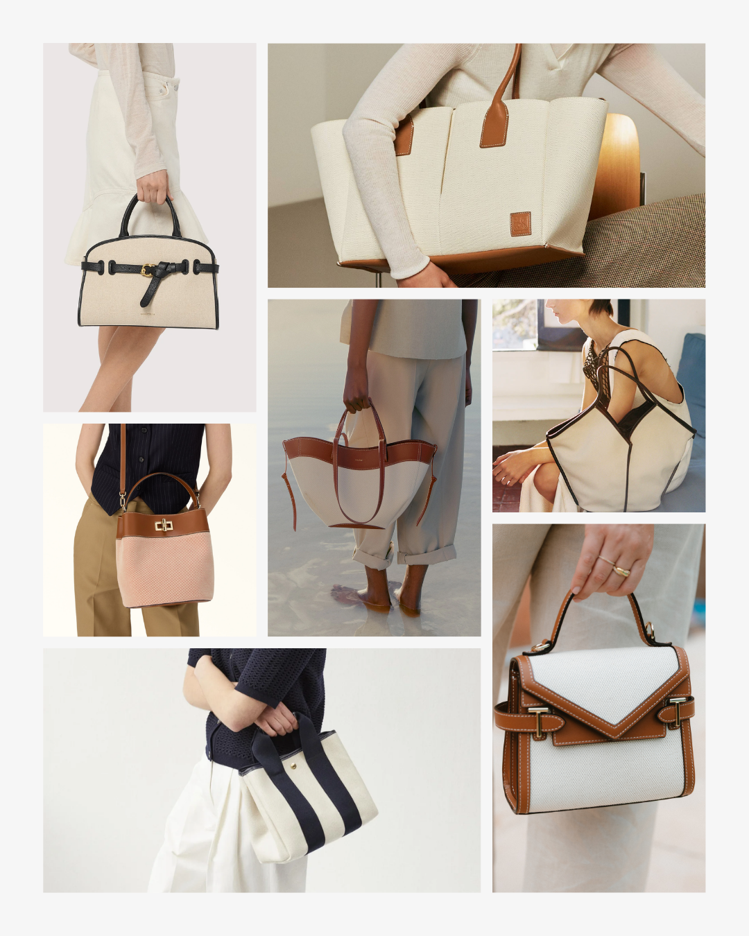 8 European Brands with Beautiful Canvas &amp; Leather Handbags