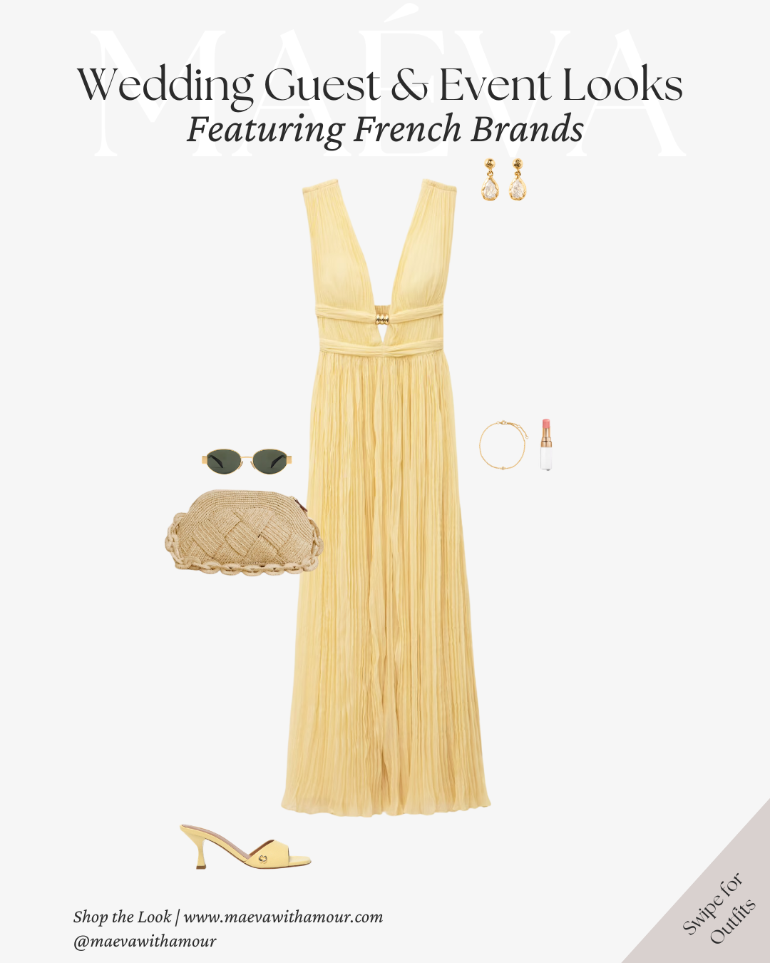 8 Wedding Guest &amp; Event Looks Featuring French Brands