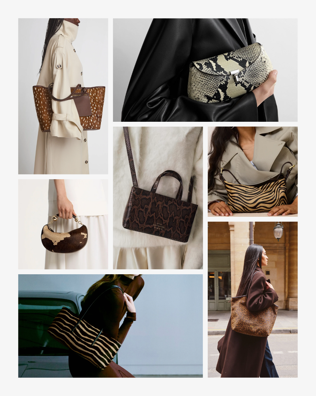16 European Brands With Chic Animal-Print Handbags for Fall