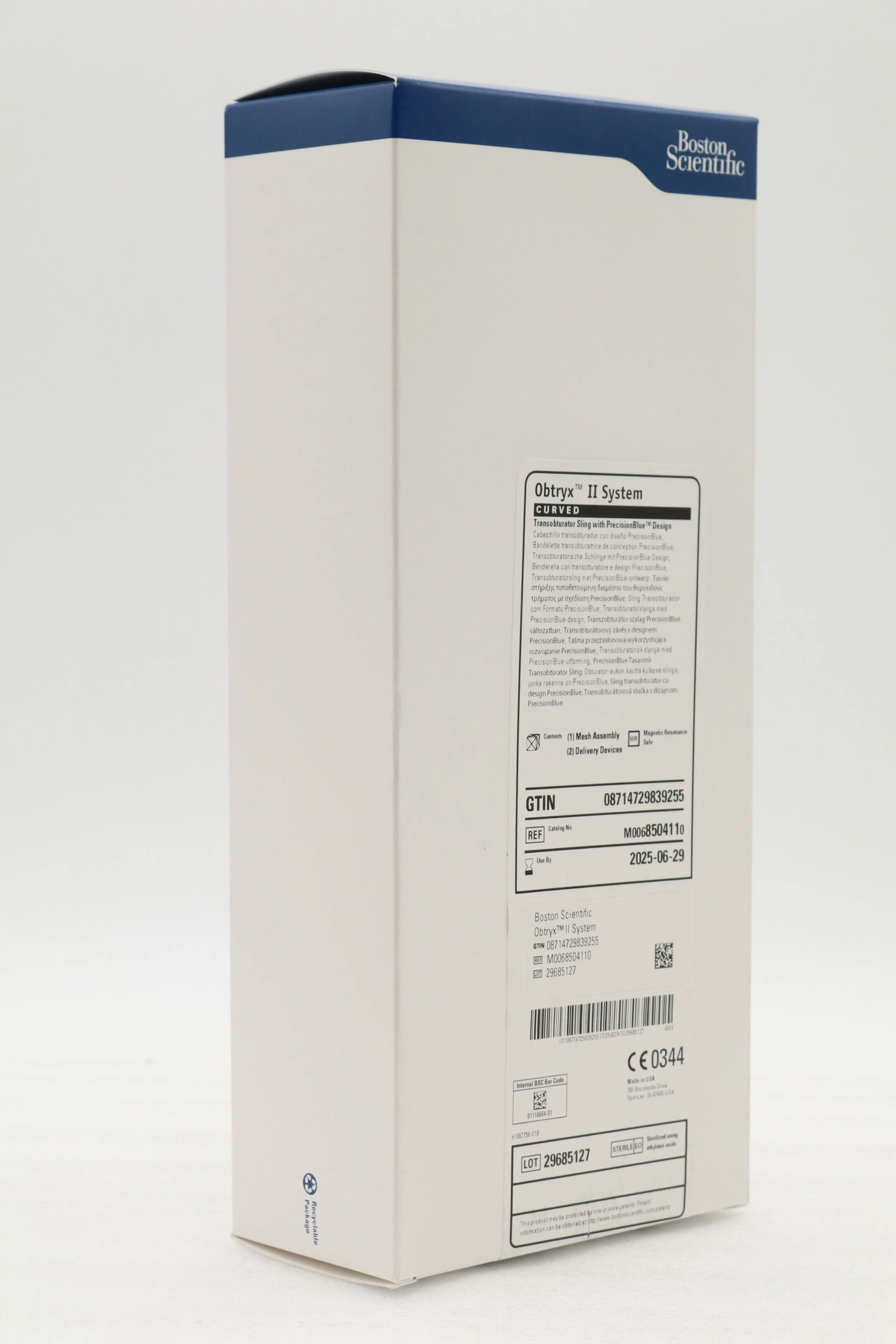 Boston Scientific | 850411 | EACHES | Obtryx II System Curved M0068504110 850-411