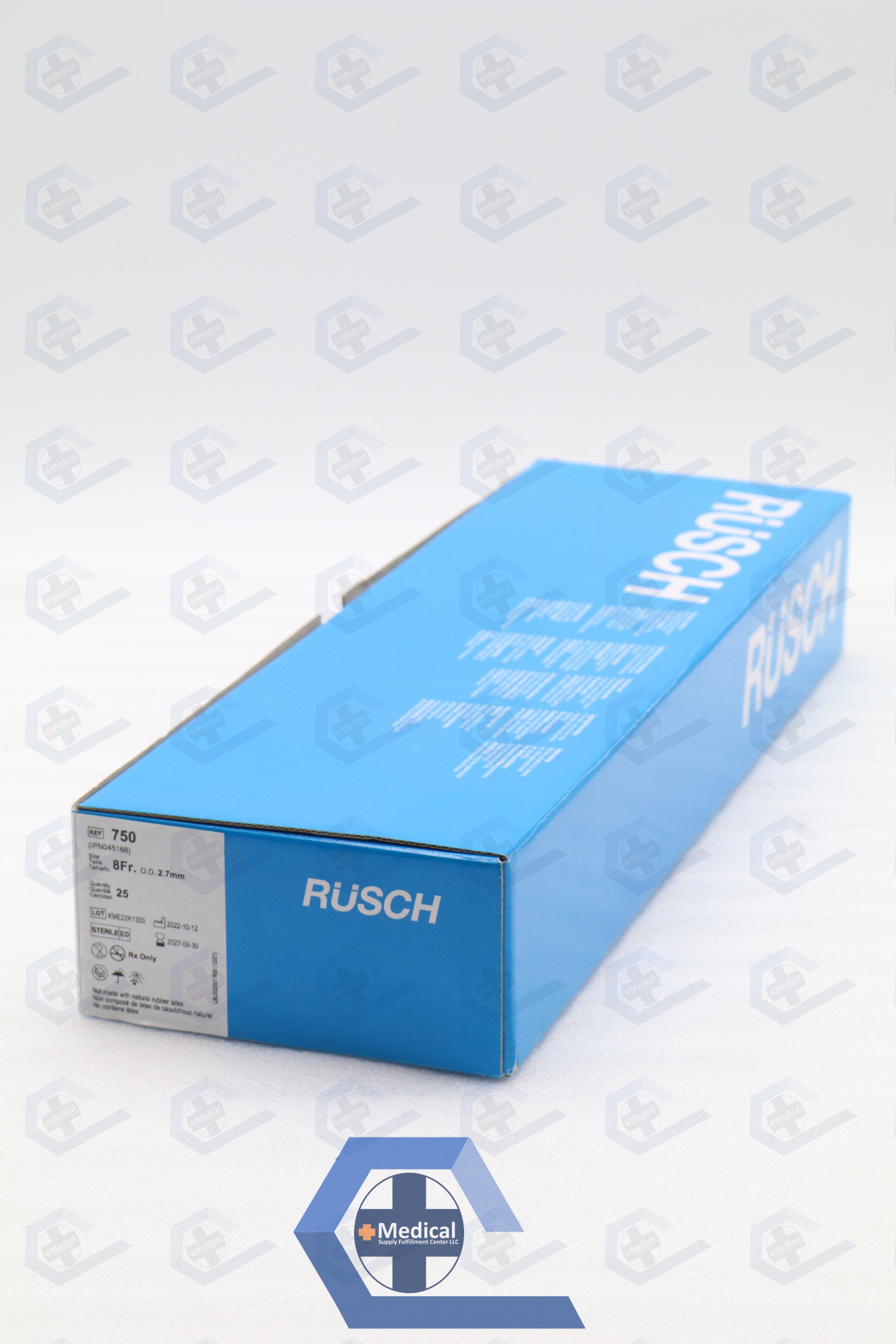 Teleflex | 750 | IN-DATE | BOX OF 25 | Rusch Stylet Endotracheal Tube Slick 8 FR