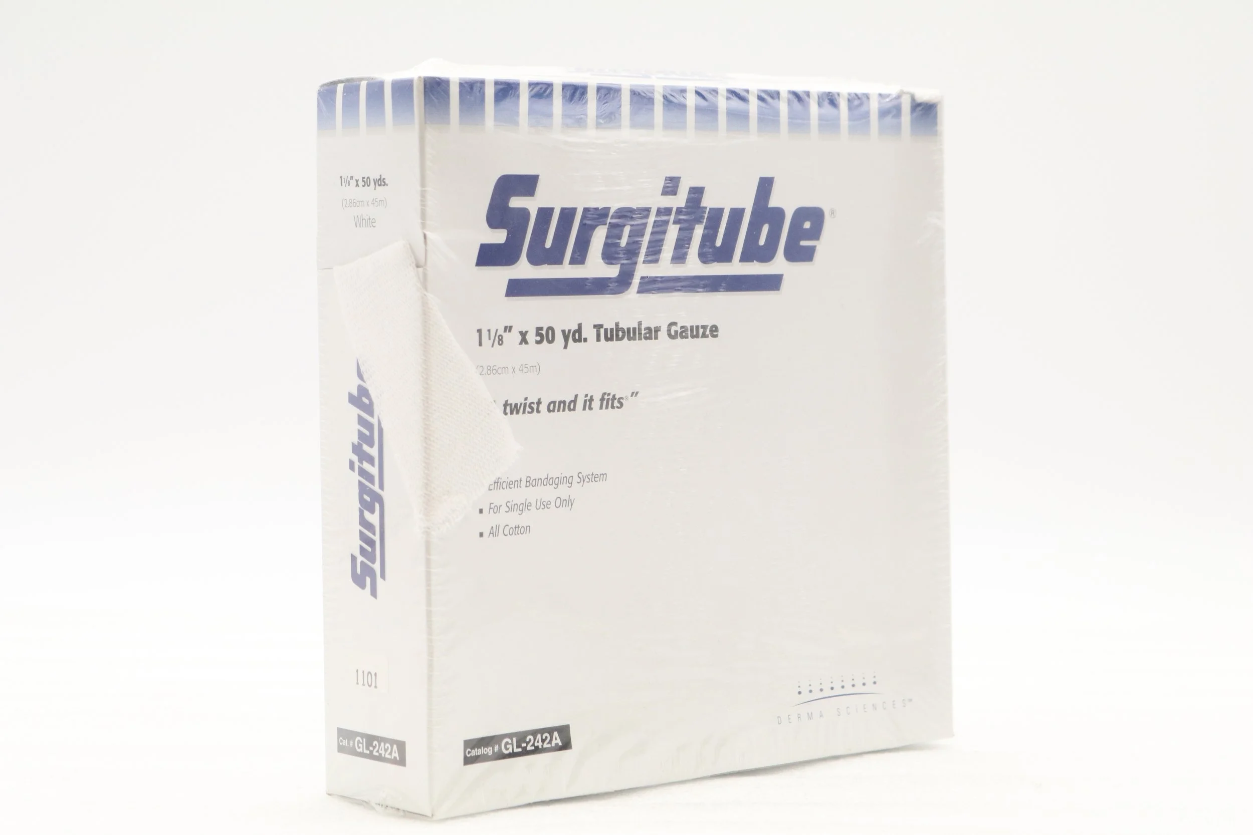 Surgitube | GL-242A | EACHES | Gauze - Tubular Gauze 1.13" x 50 yd