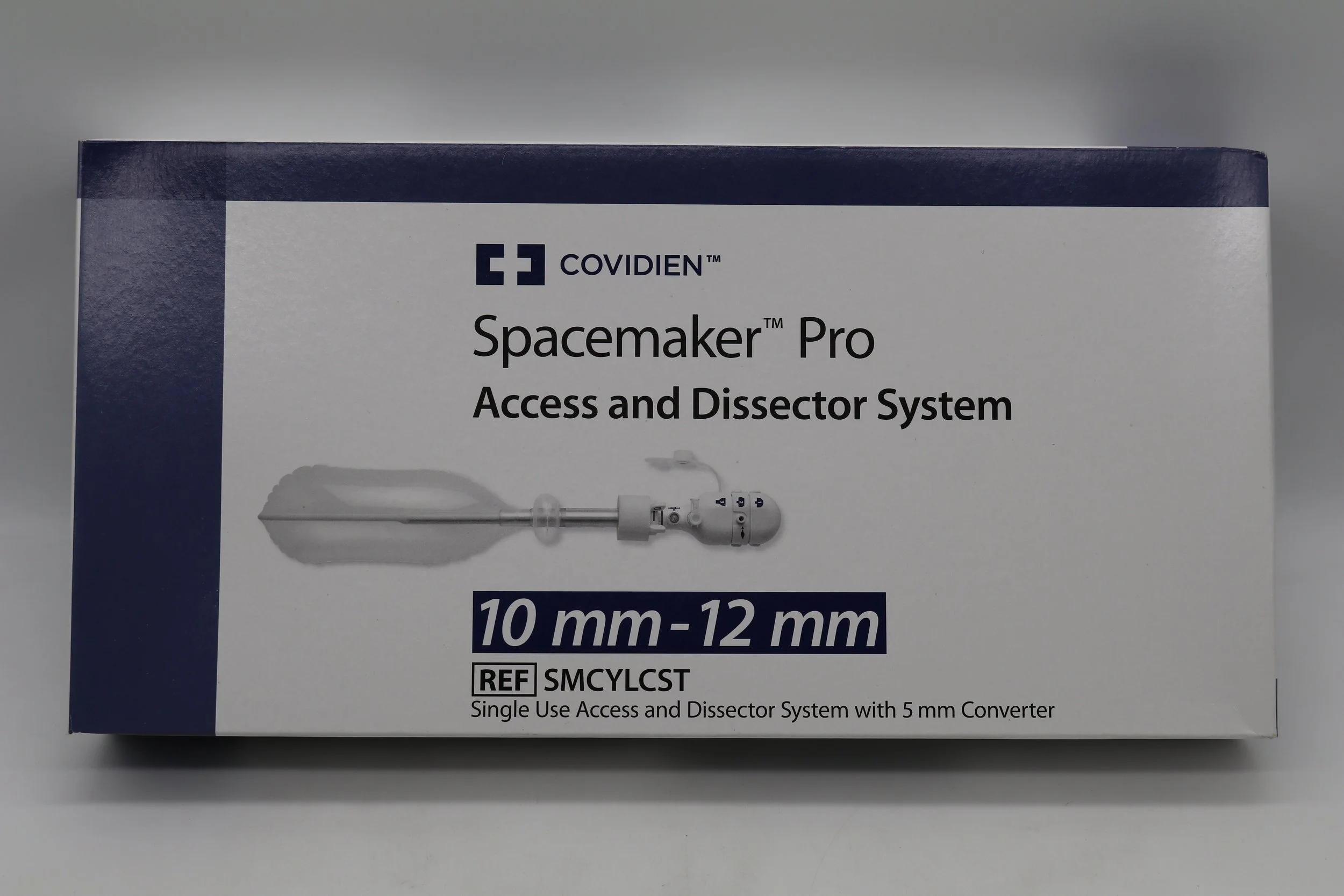 Covidien | SMCYLCST | EXPIRED | EACHES | Spacemaker Pro Access and Dissector System 10mm-12mm 5mm converter