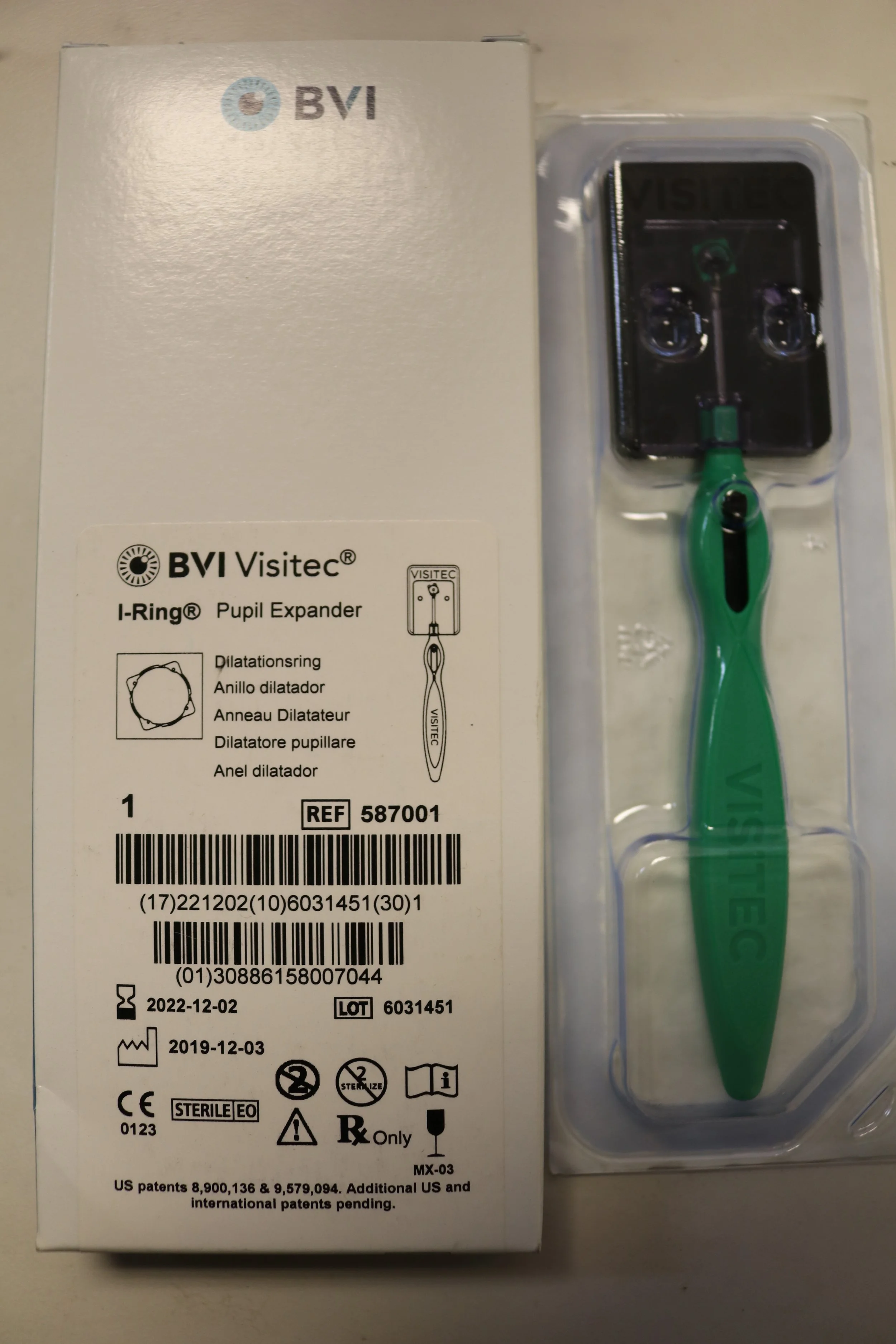 BVI | 587001 | EXPIRED | EACHES | Visitec I-Ring Pupil Expander