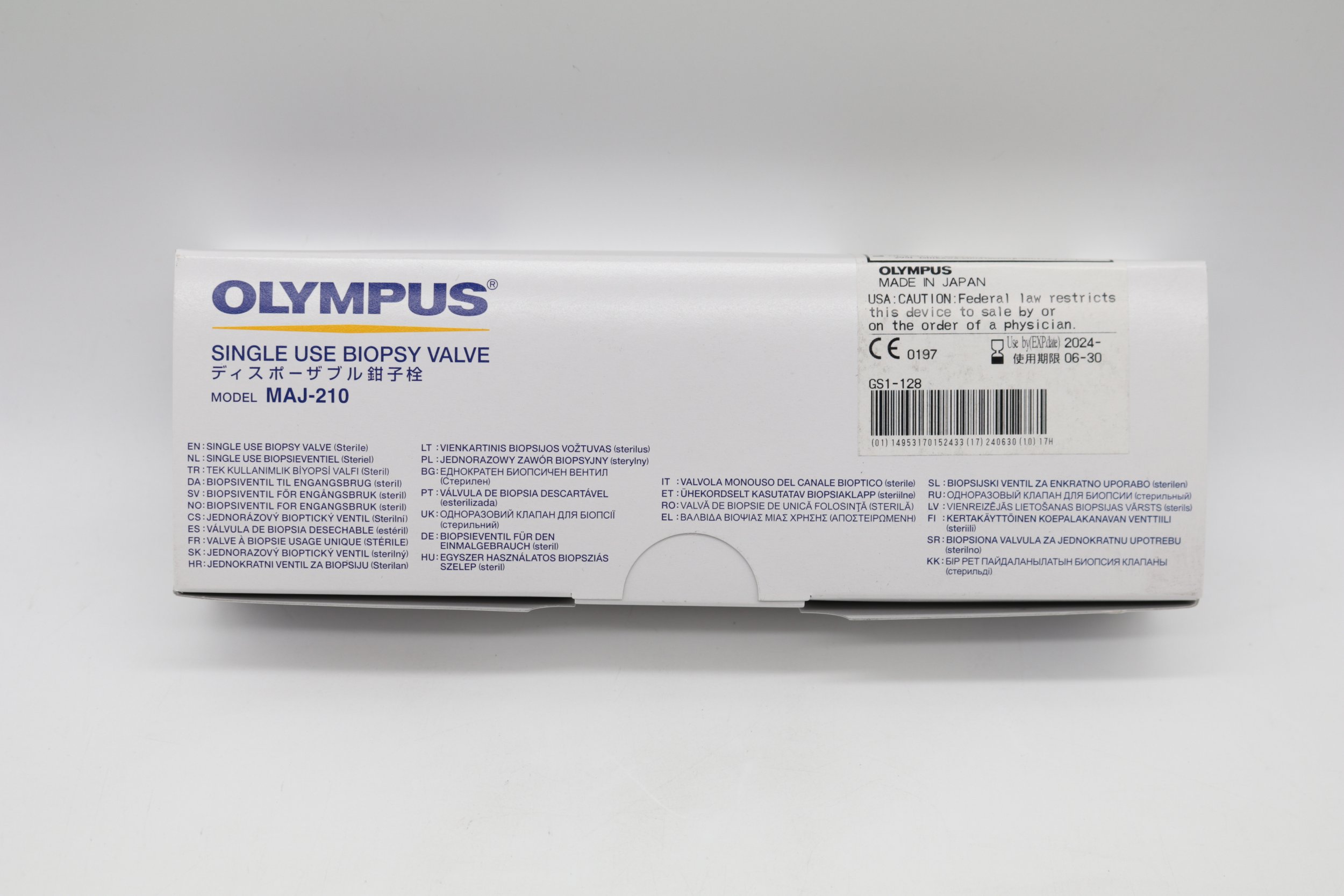 Olympus | MAJ-210 | EXPIRED | Box of 20 | Single Use Biopsy Valve