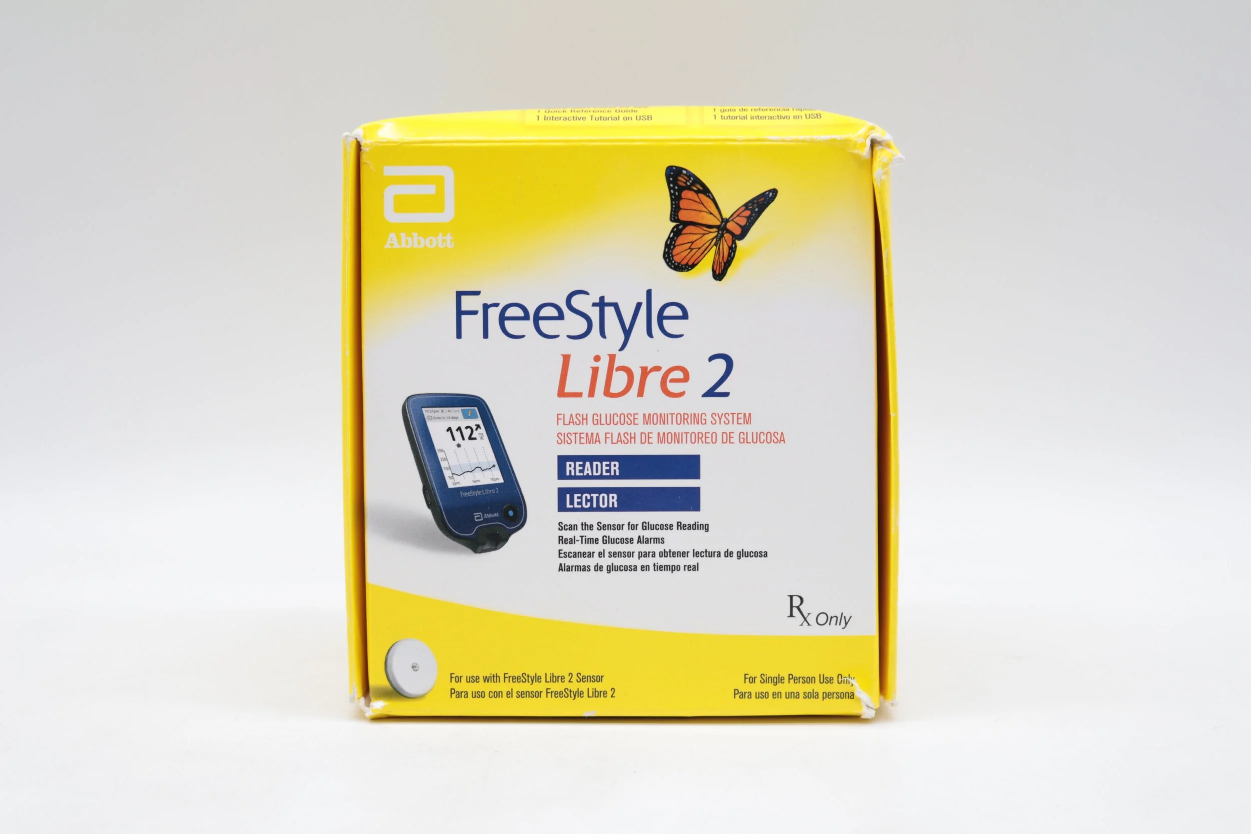 Abbott | 71953-01 | FreeStyle Libre 2 Flash Glucose Monitoring System Reader