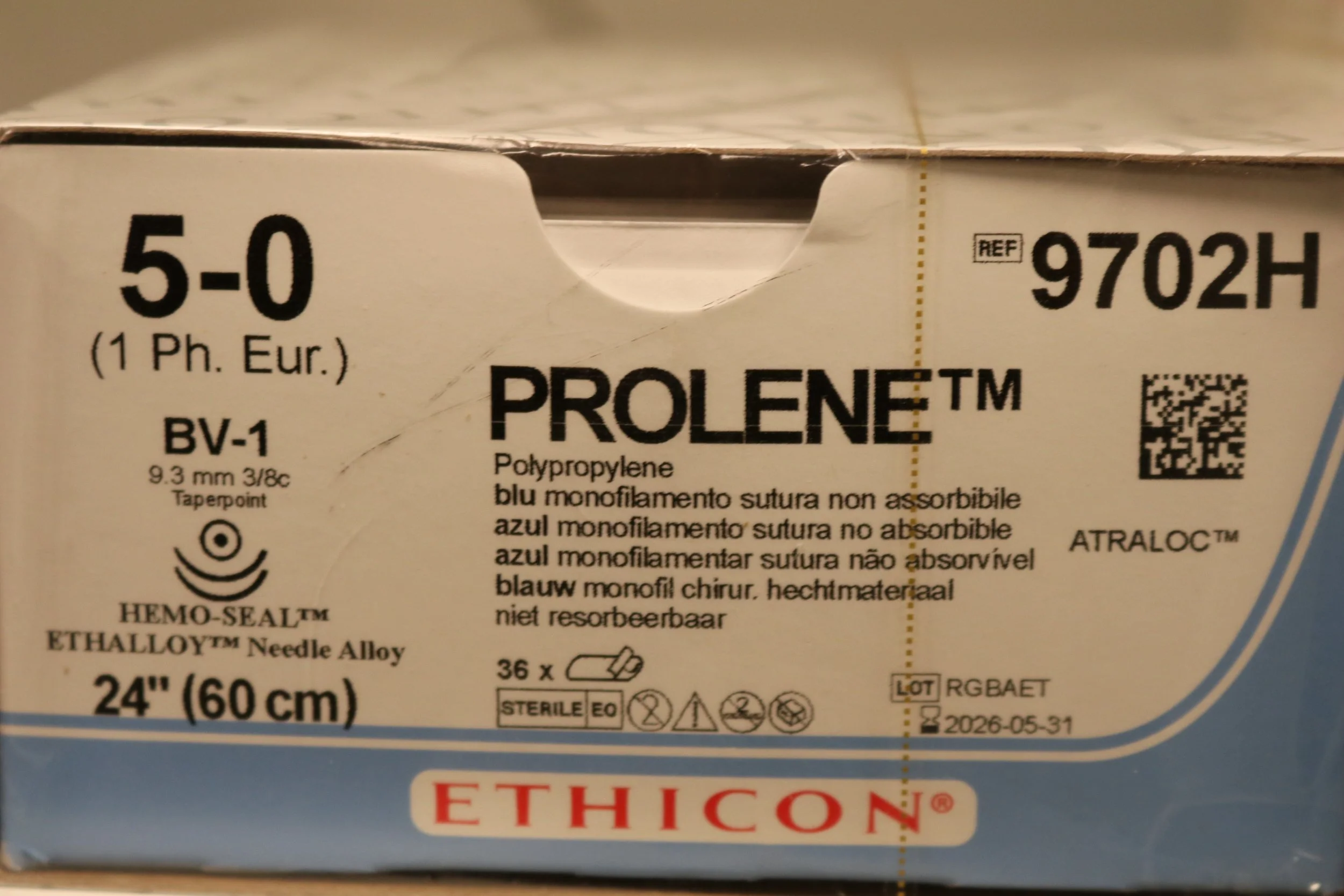 ETHICON | 9702H | PROLENE 5-0 24"
